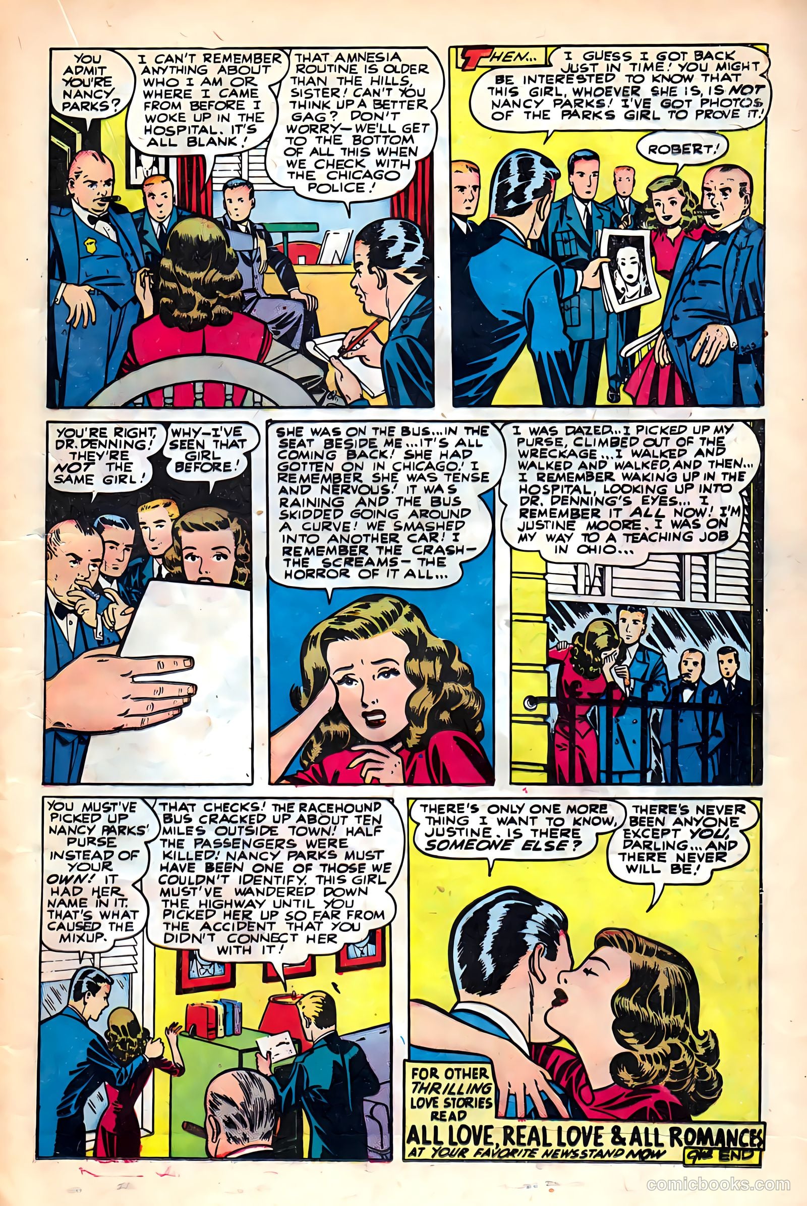 Glamorous Romances #42 (1949) — page 17 of 37