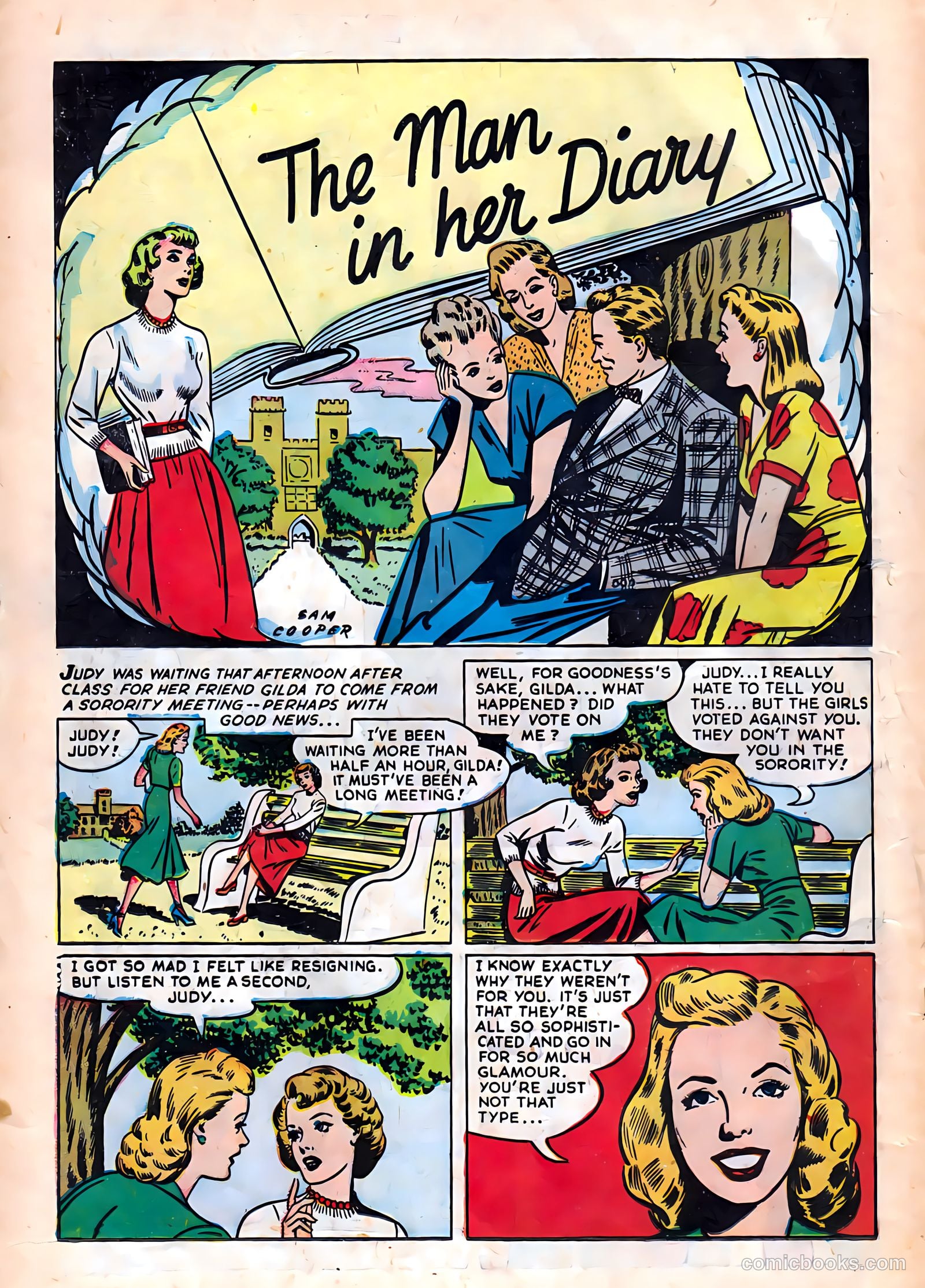 Glamorous Romances #42 (1949) — page 18 of 37