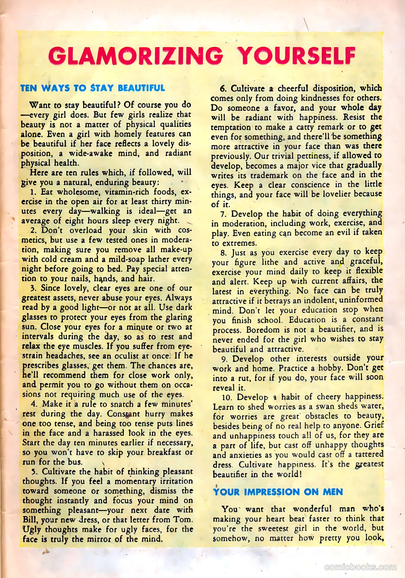 Glamorous Romances #42 (1949) — page 25 of 37