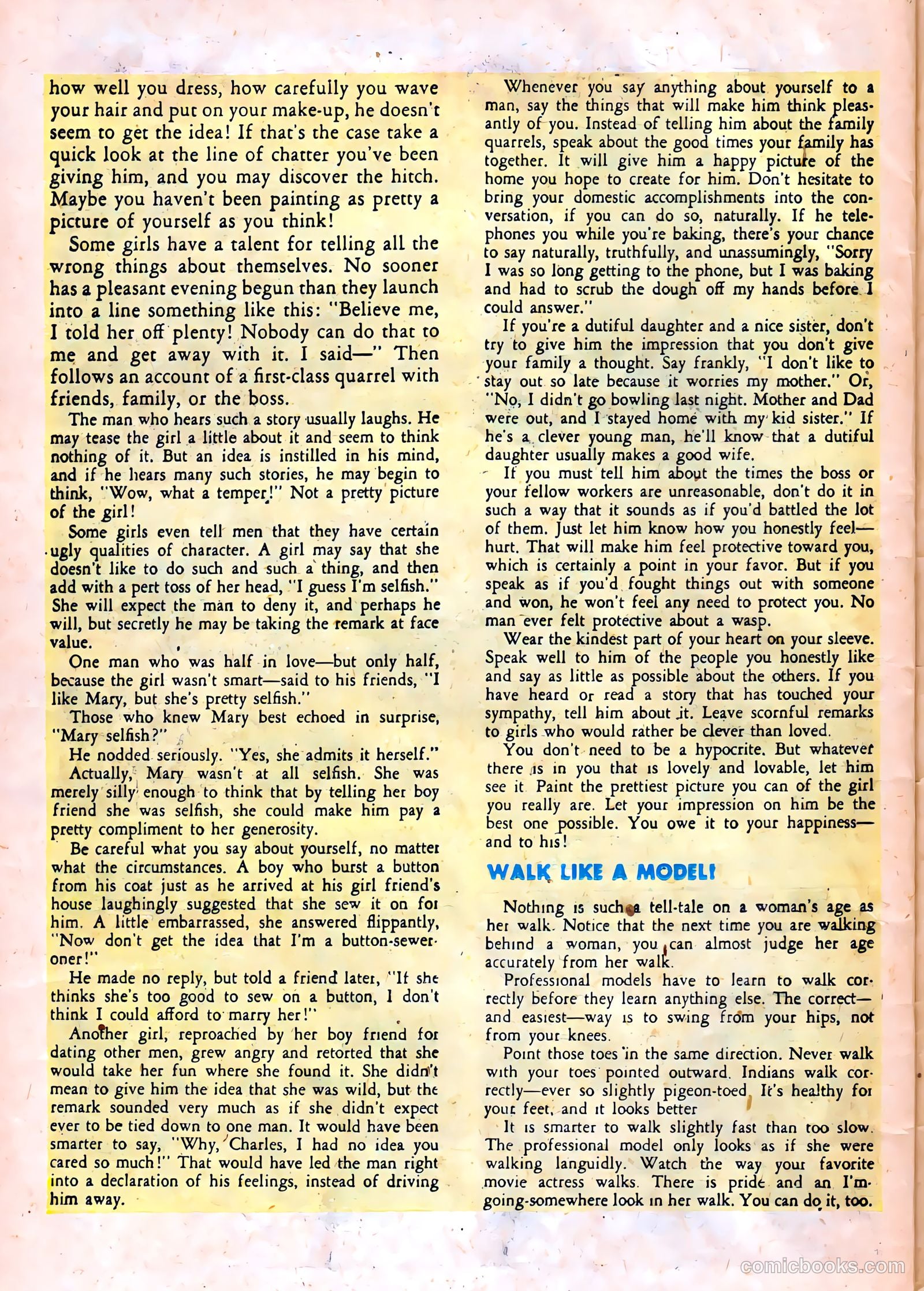 Glamorous Romances #42 (1949) — page 26 of 37