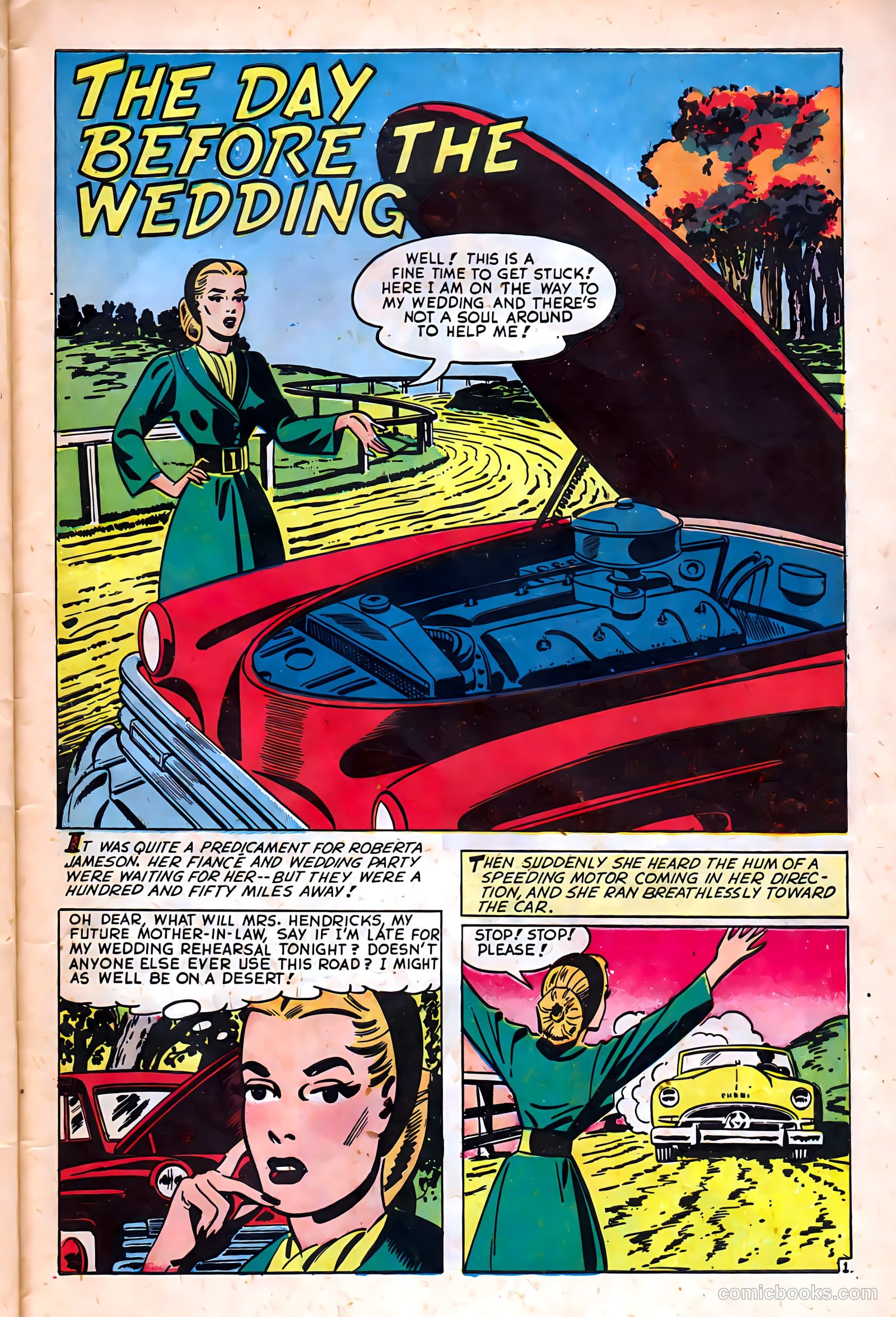 Glamorous Romances #42 (1949) — page 27 of 37