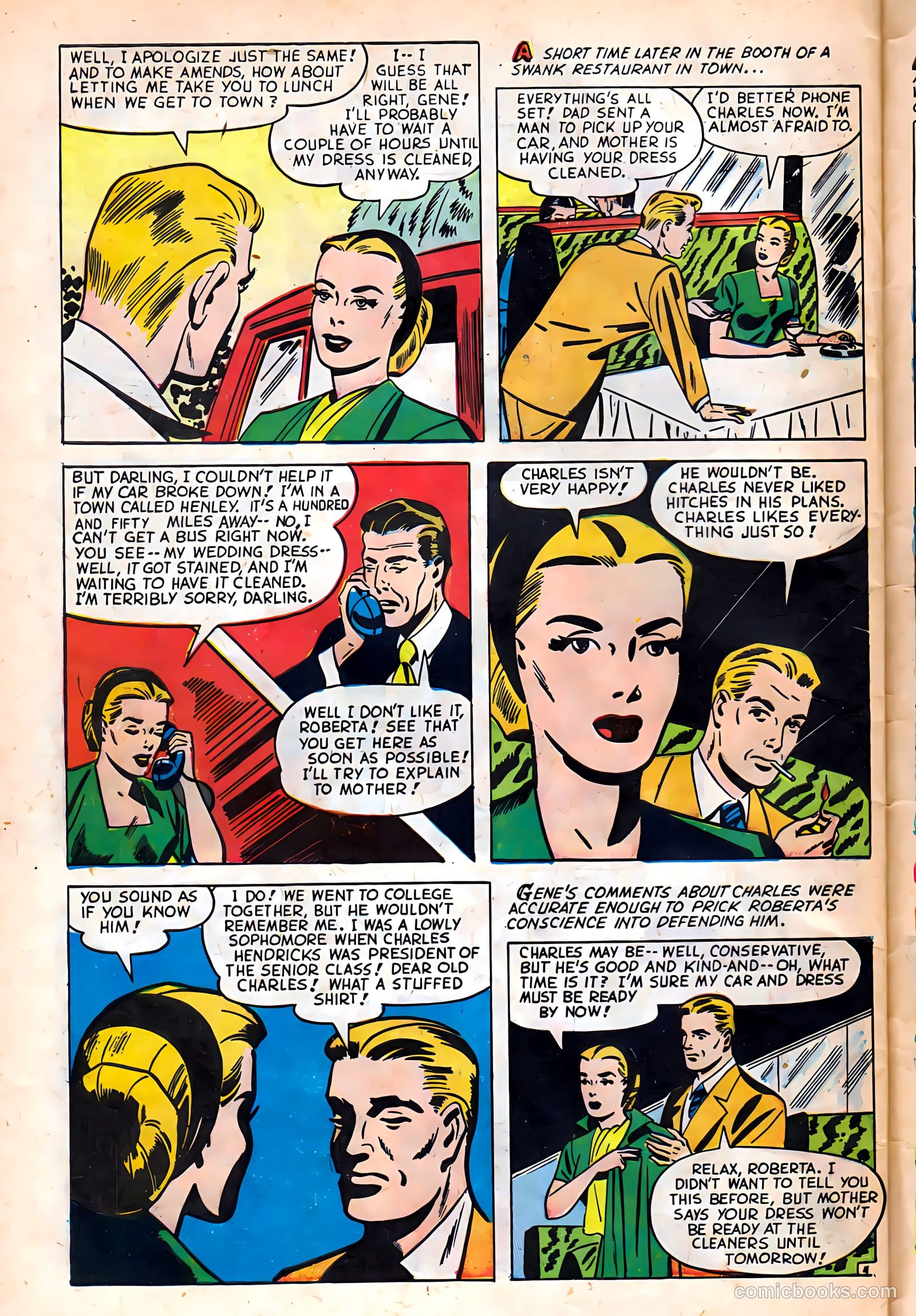 Glamorous Romances #42 (1949) — page 30 of 37