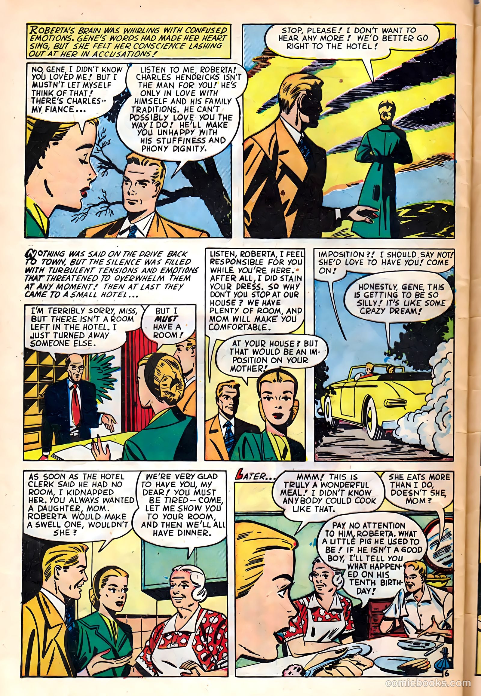 Glamorous Romances #42 (1949) — page 32 of 37