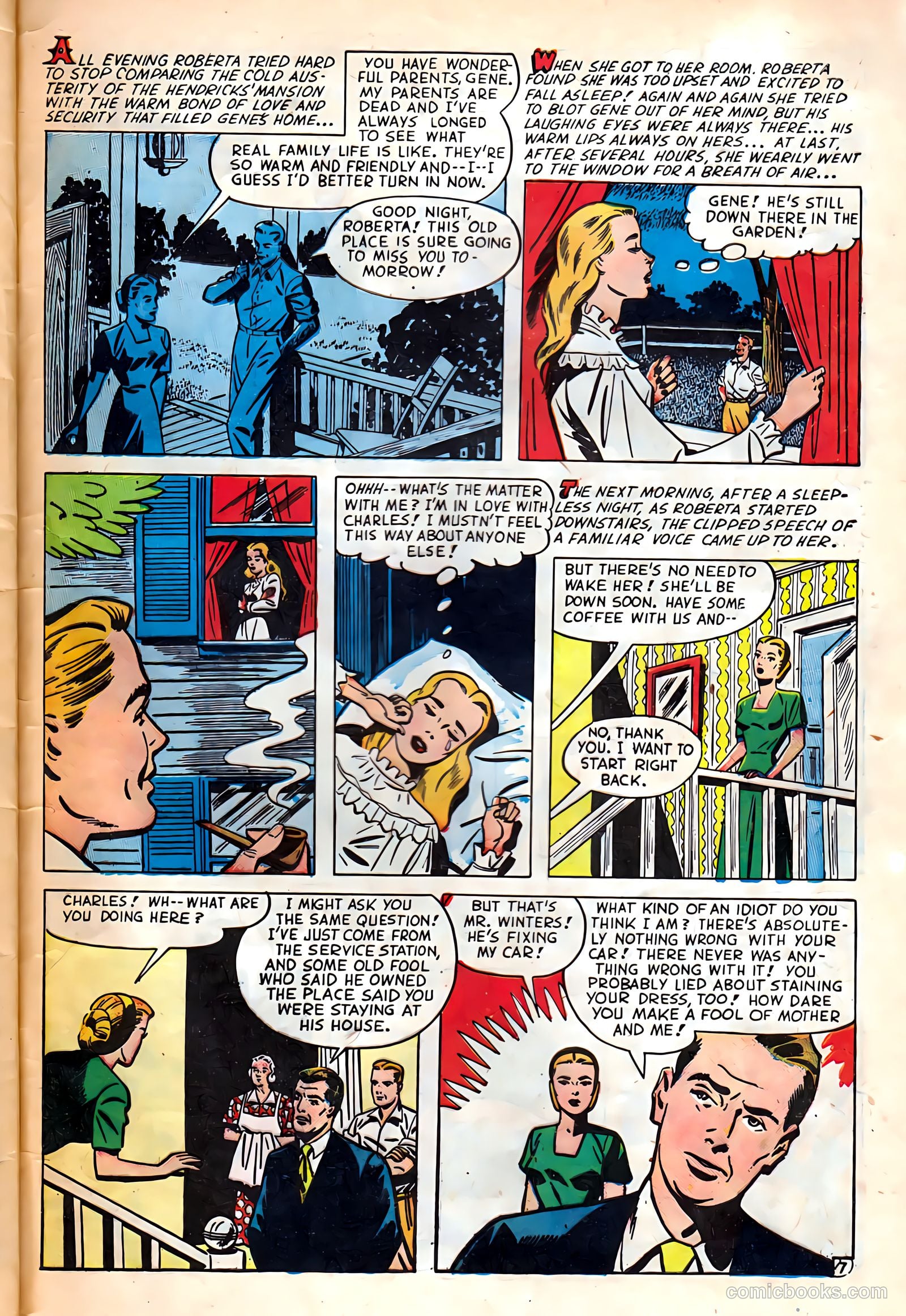 Glamorous Romances #42 (1949) — page 33 of 37