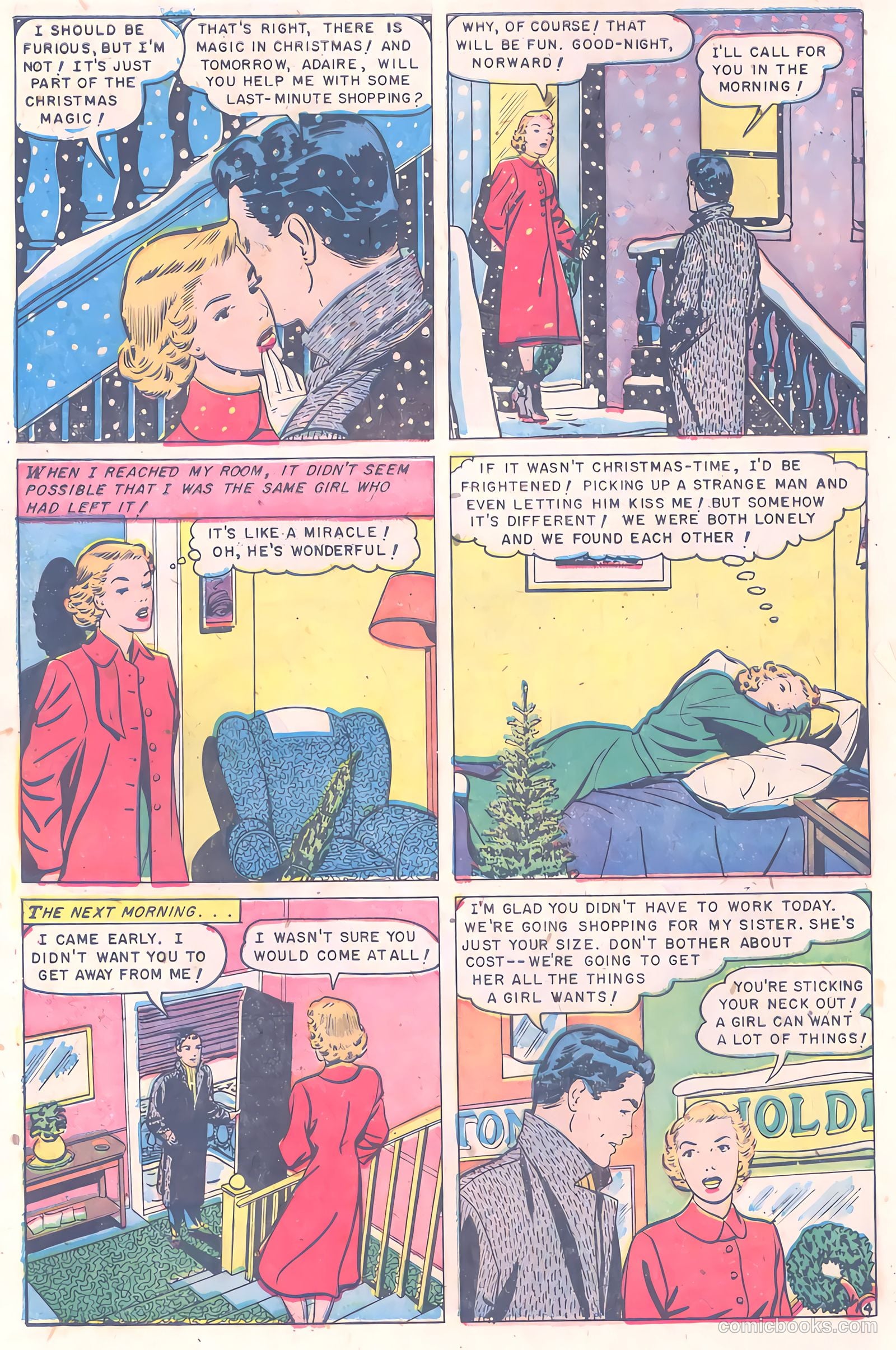 Glamorous Romances #57 (1952) — page 6