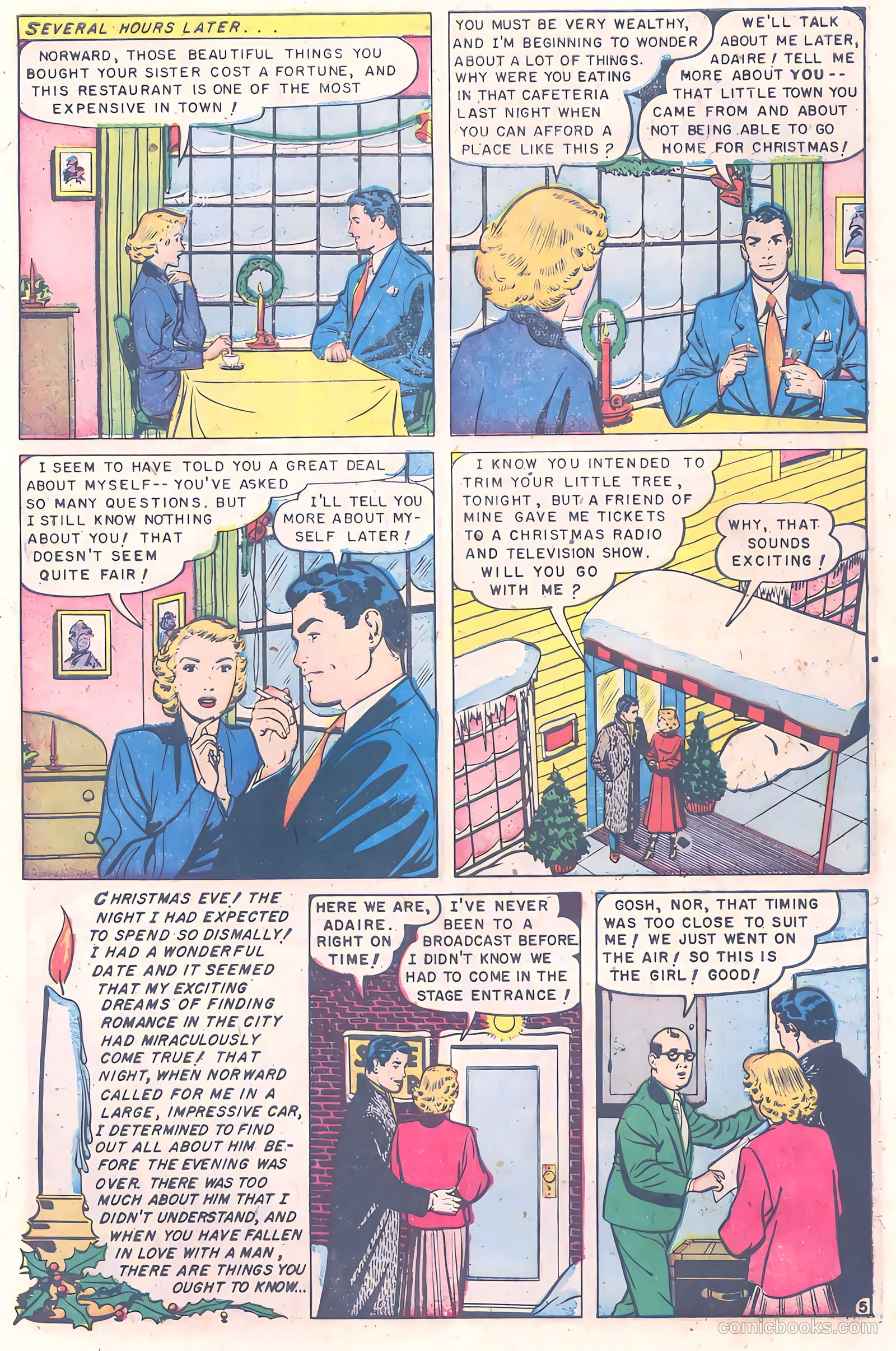 Glamorous Romances #57 (1952) — page 7