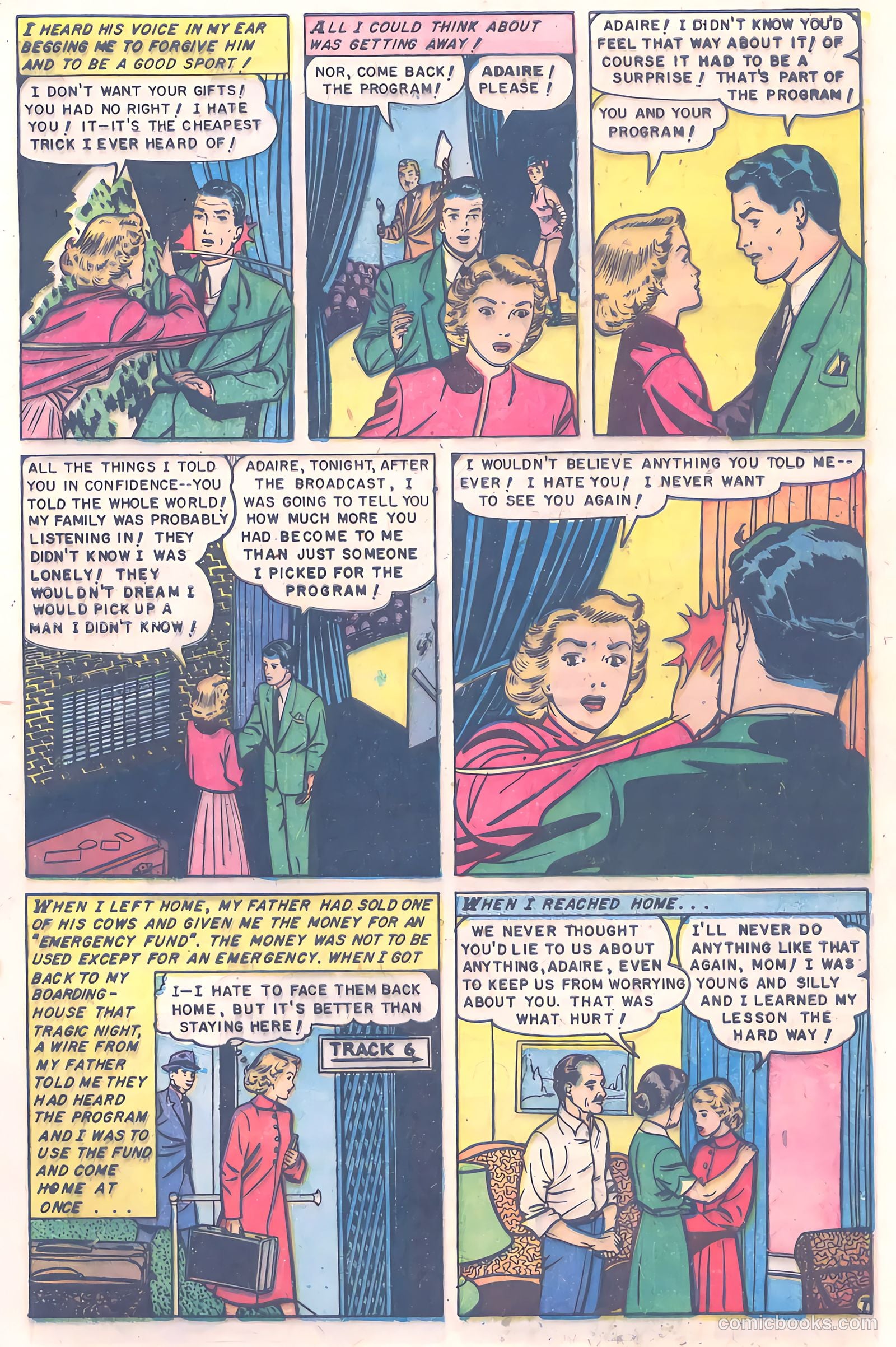 Glamorous Romances #57 (1952) — page 9