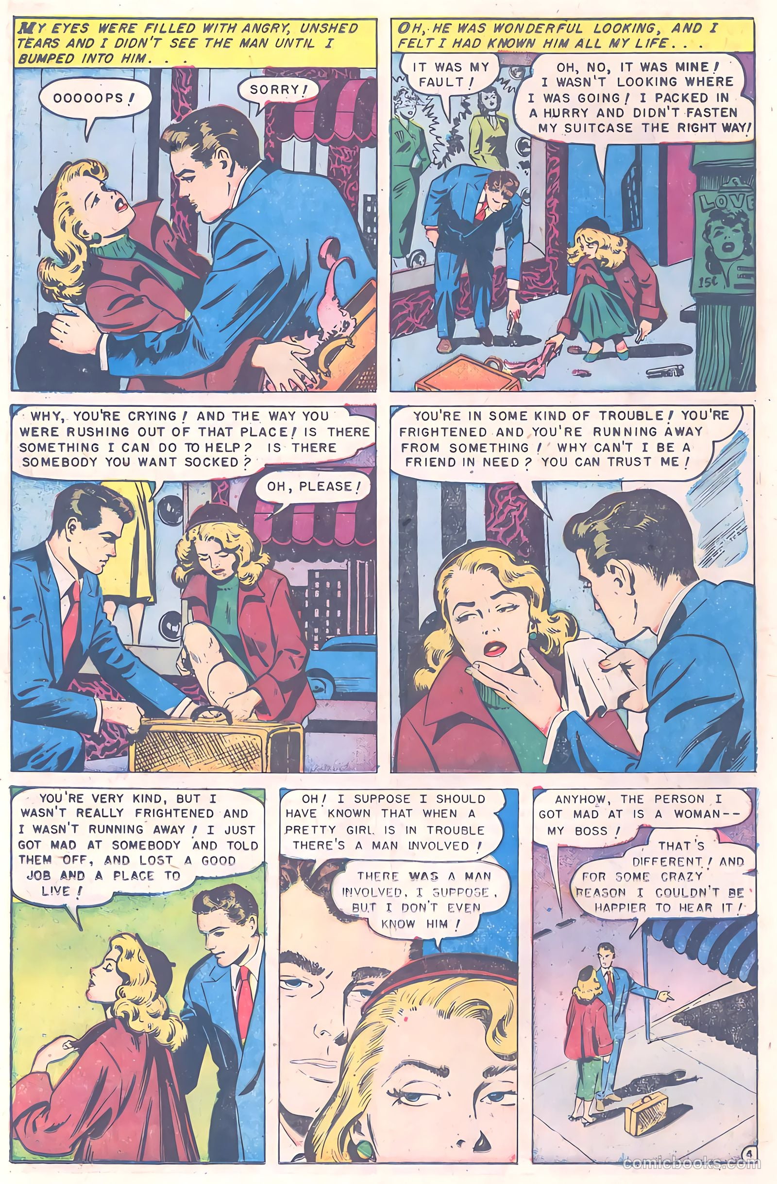 Glamorous Romances #57 (1952) — page 14