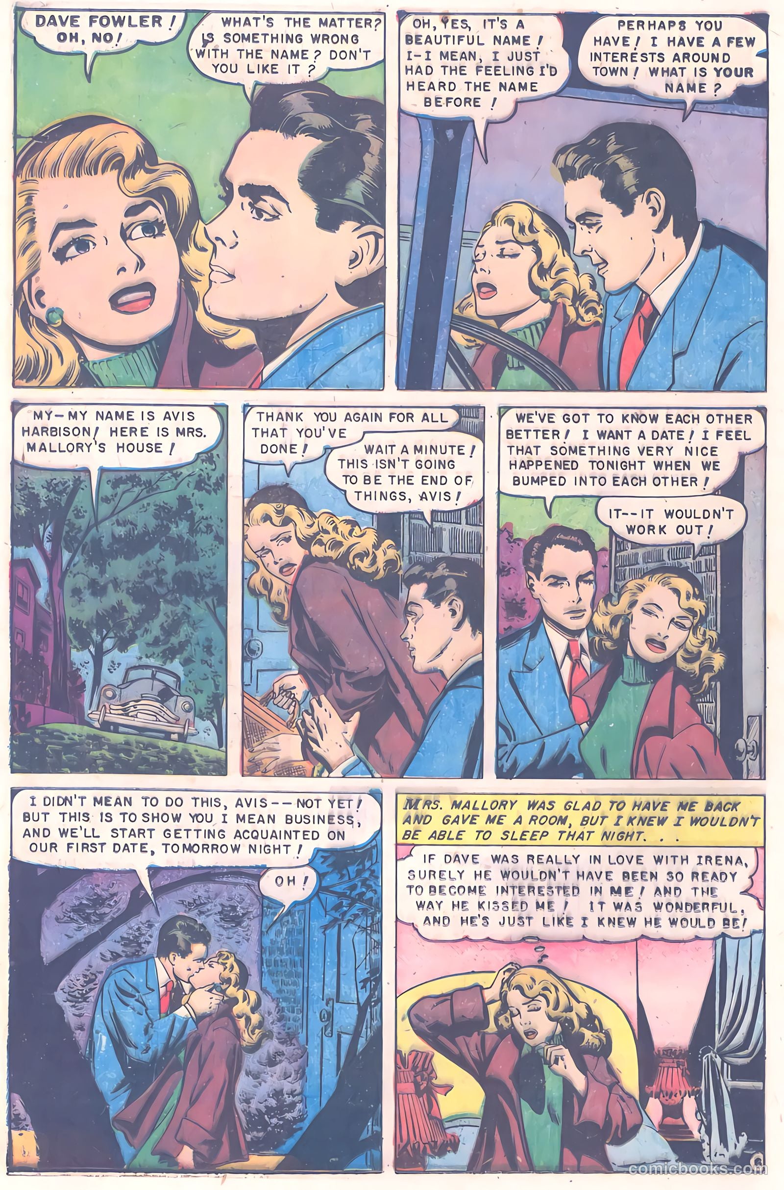Glamorous Romances #57 (1952) — page 16