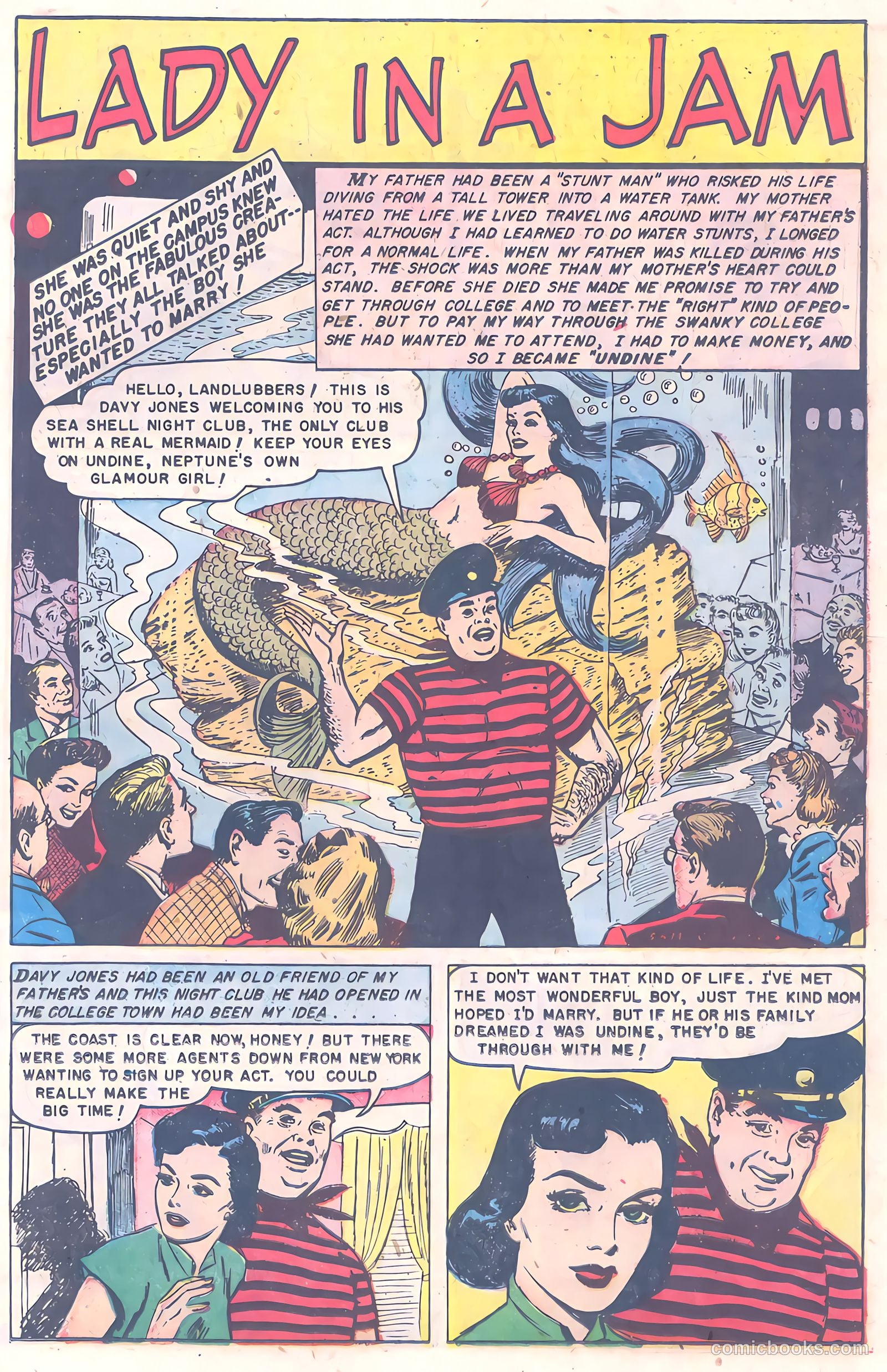 Glamorous Romances #57 (1952) — page 19
