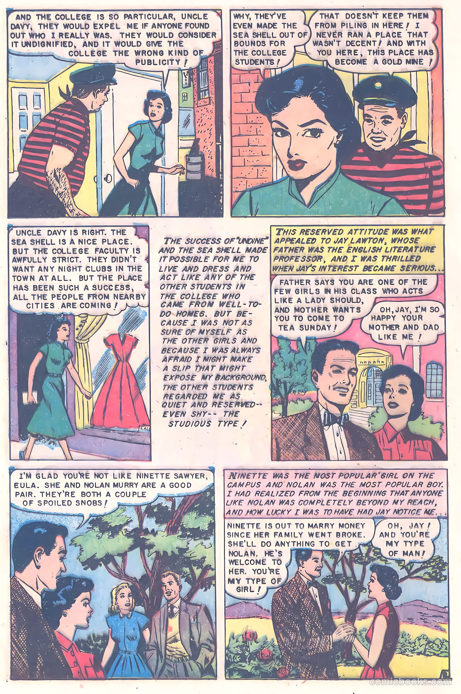 Glamorous Romances #57 (1952) — page 20