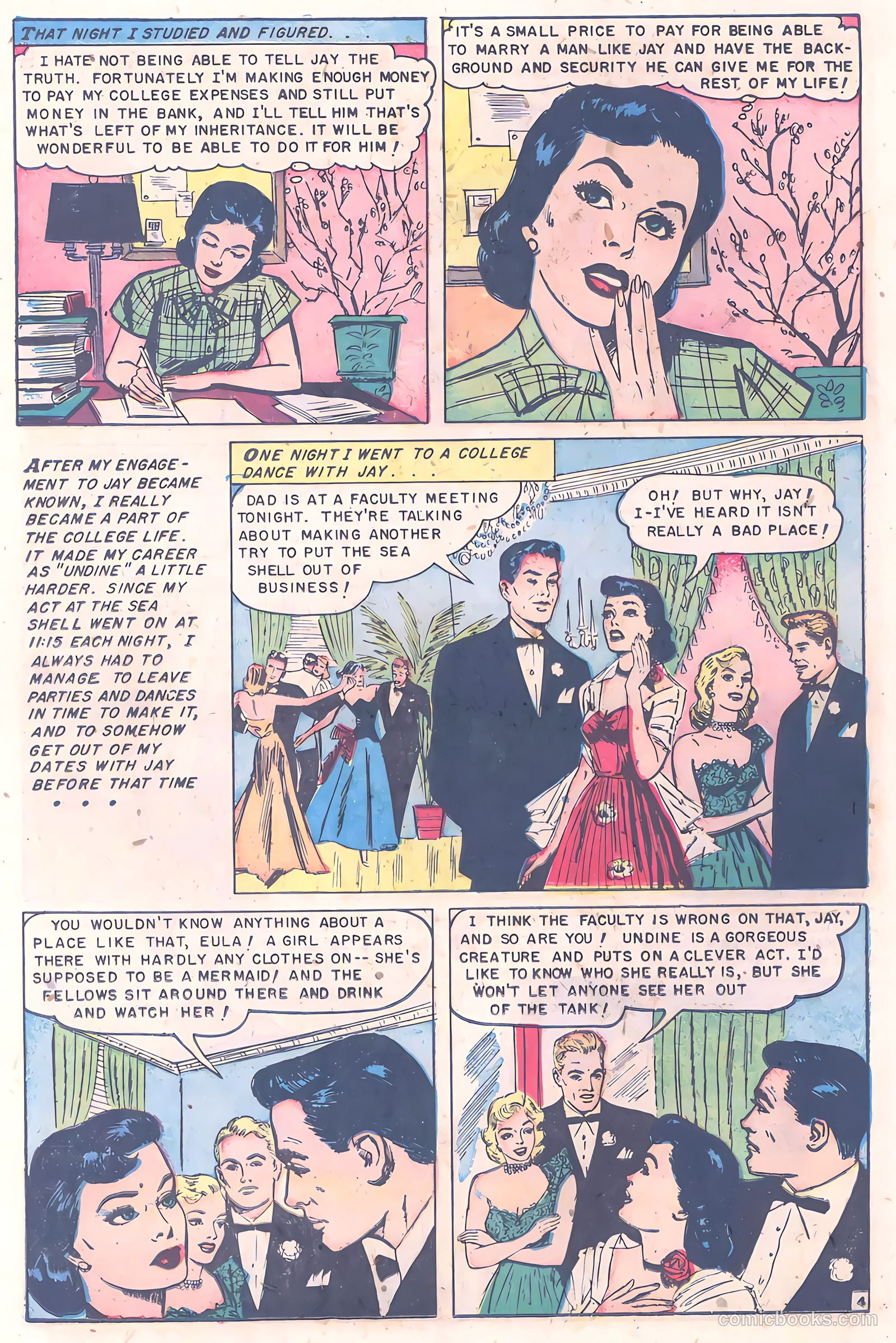Glamorous Romances #57 (1952) — page 22