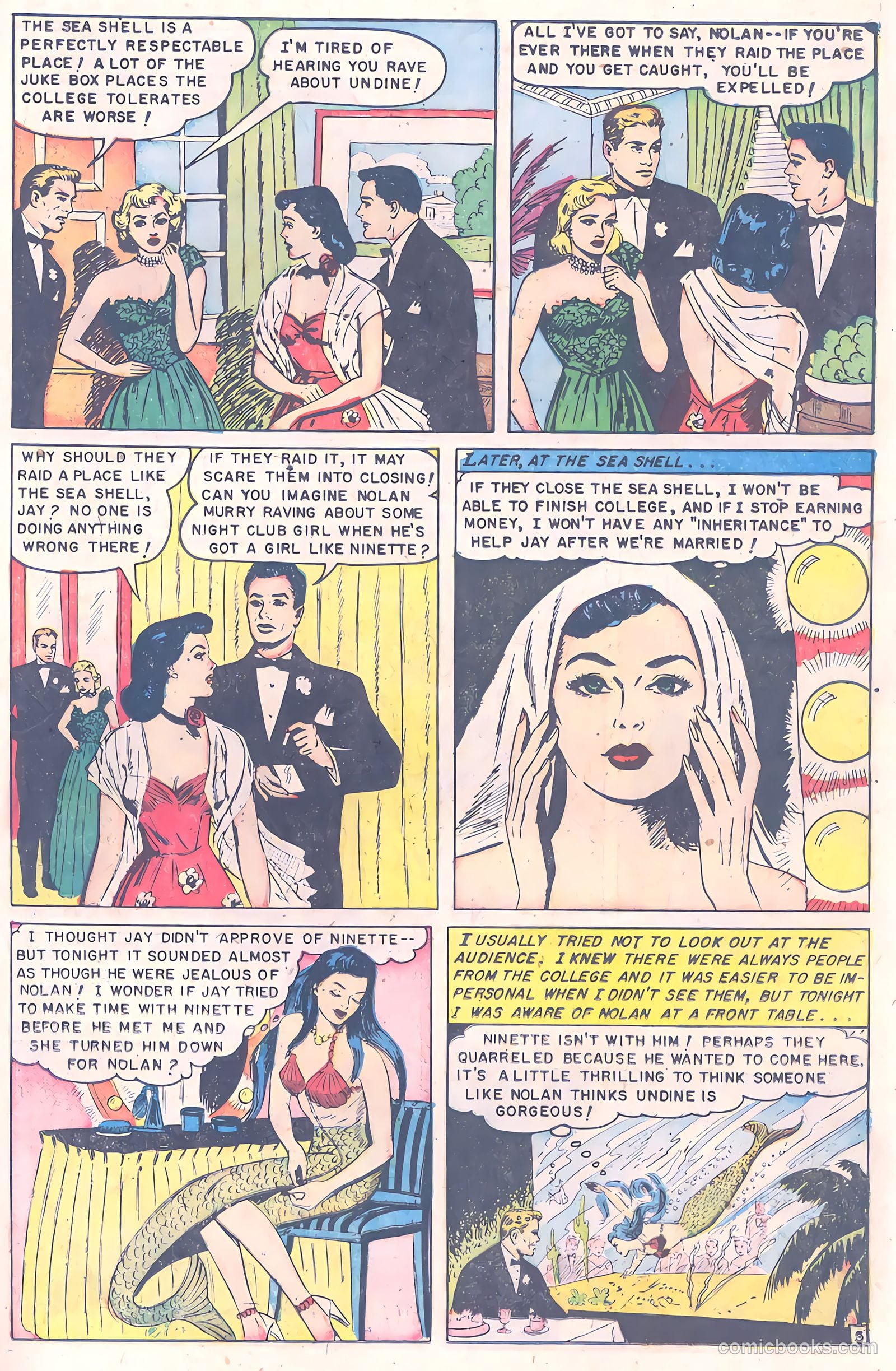 Glamorous Romances #57 (1952) — page 23