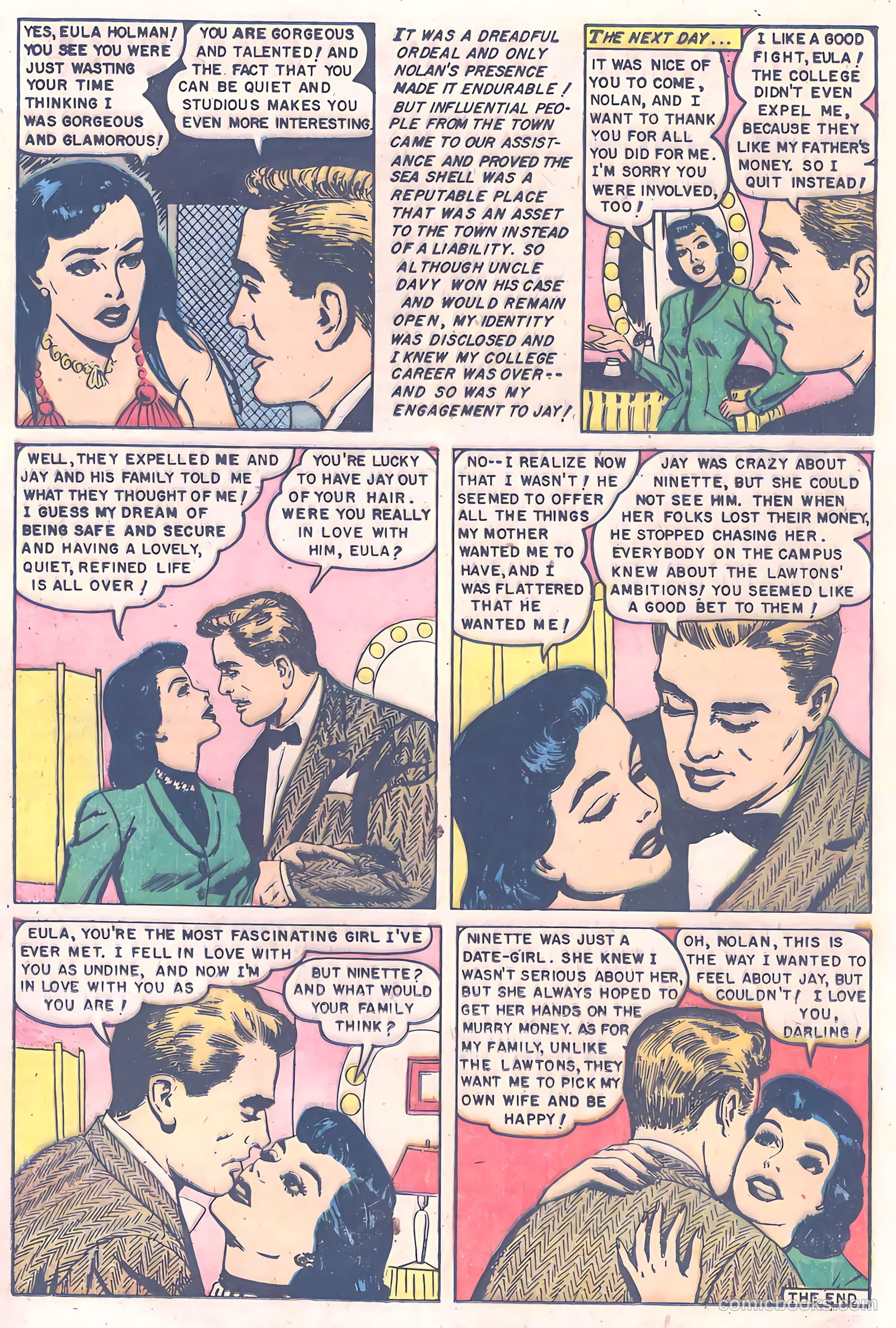 Glamorous Romances #57 (1952) — page 25