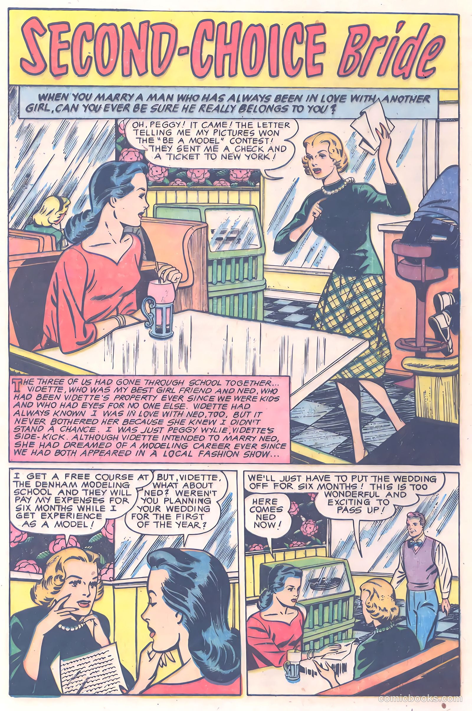 Glamorous Romances #57 (1952) — page 28