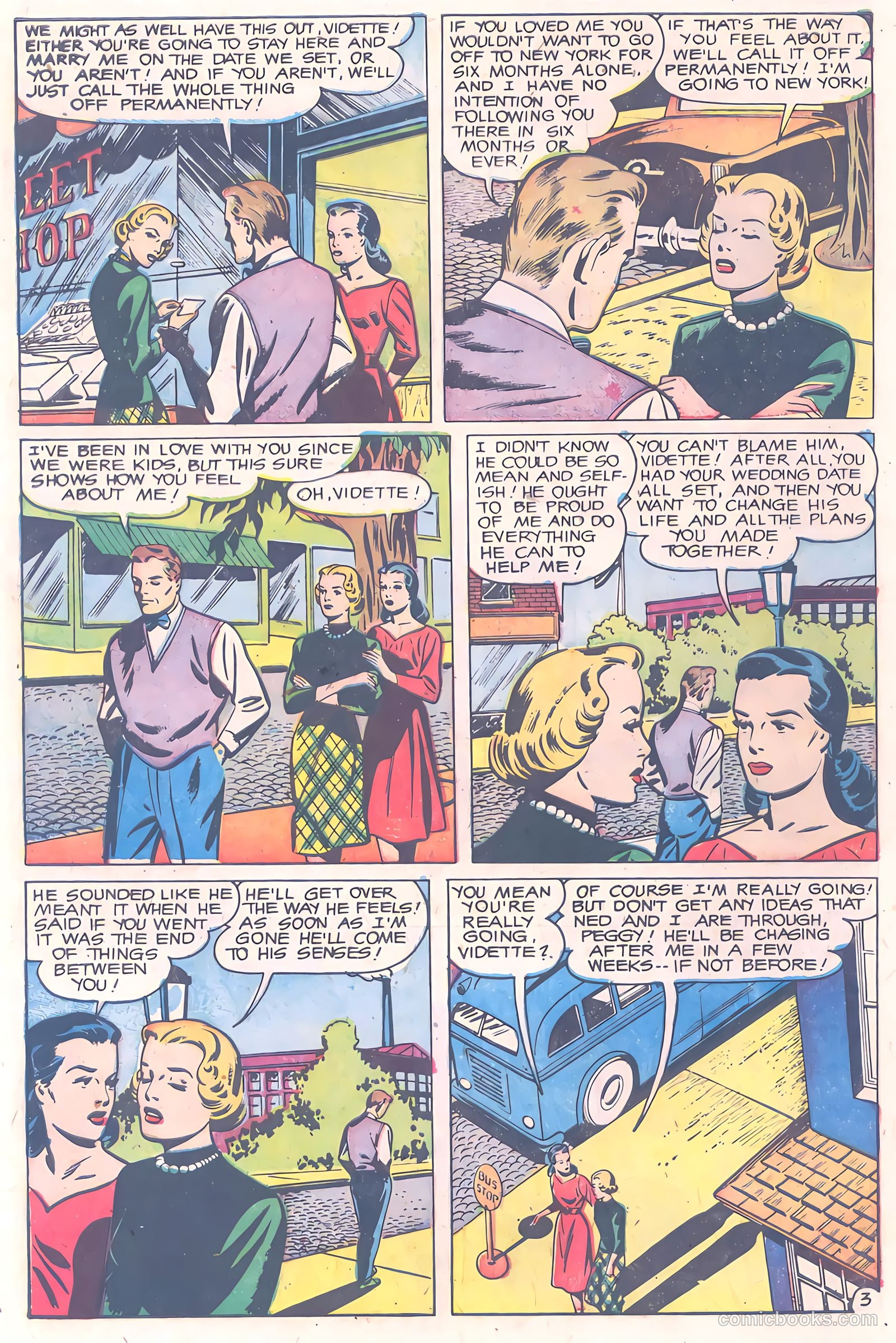 Glamorous Romances #57 (1952) — page 30
