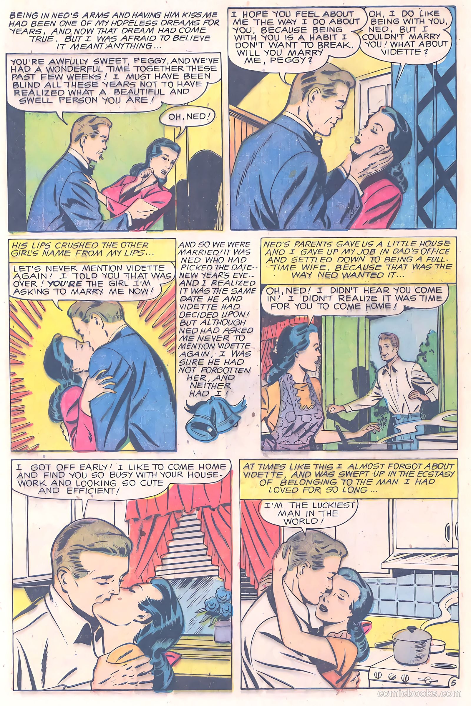Glamorous Romances #57 (1952) — page 32