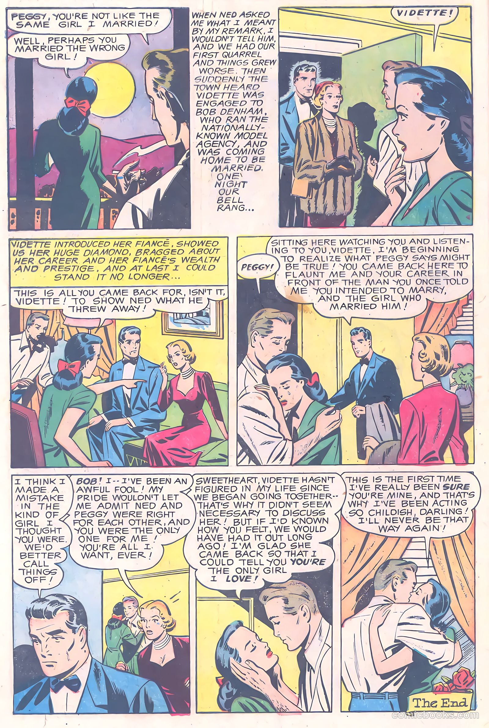 Glamorous Romances #57 (1952) — page 34