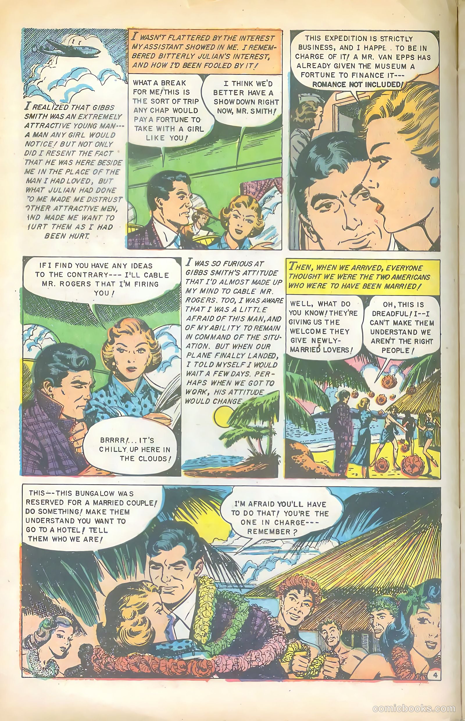 Glamorous Romances #71 (1953) — page 6 of 36