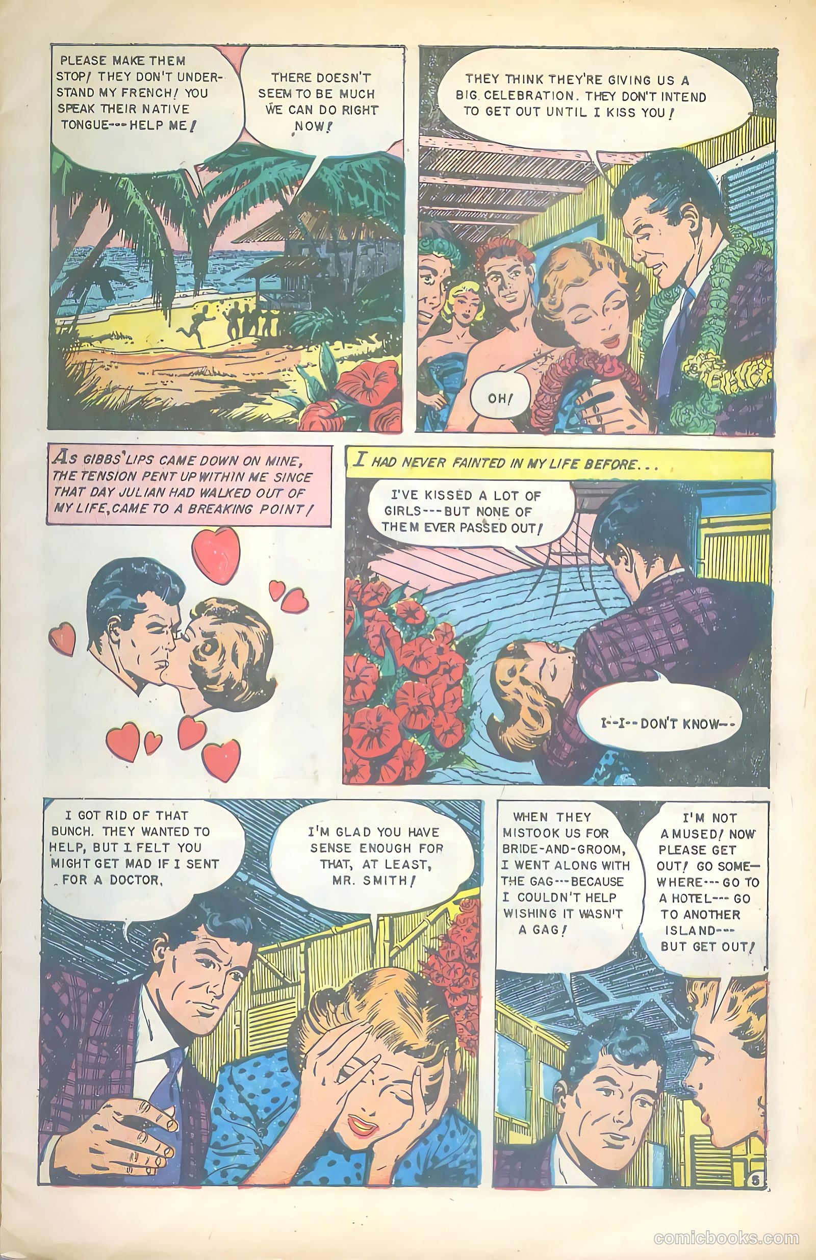 Glamorous Romances #71 (1953) — page 7 of 36