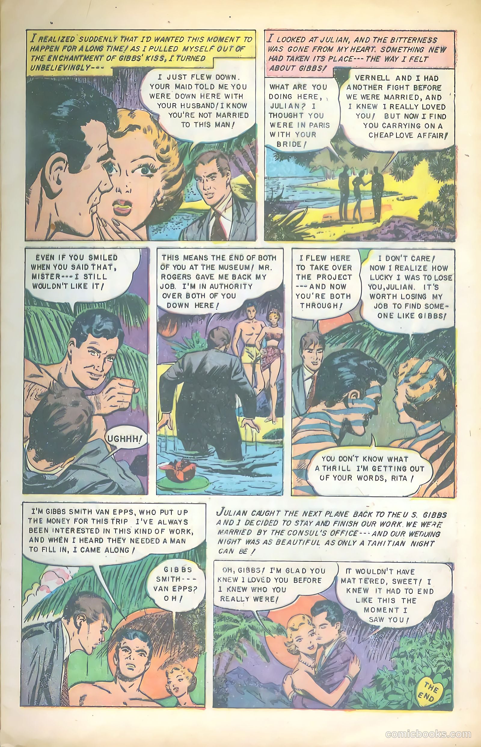 Glamorous Romances #71 (1953) — page 9 of 36