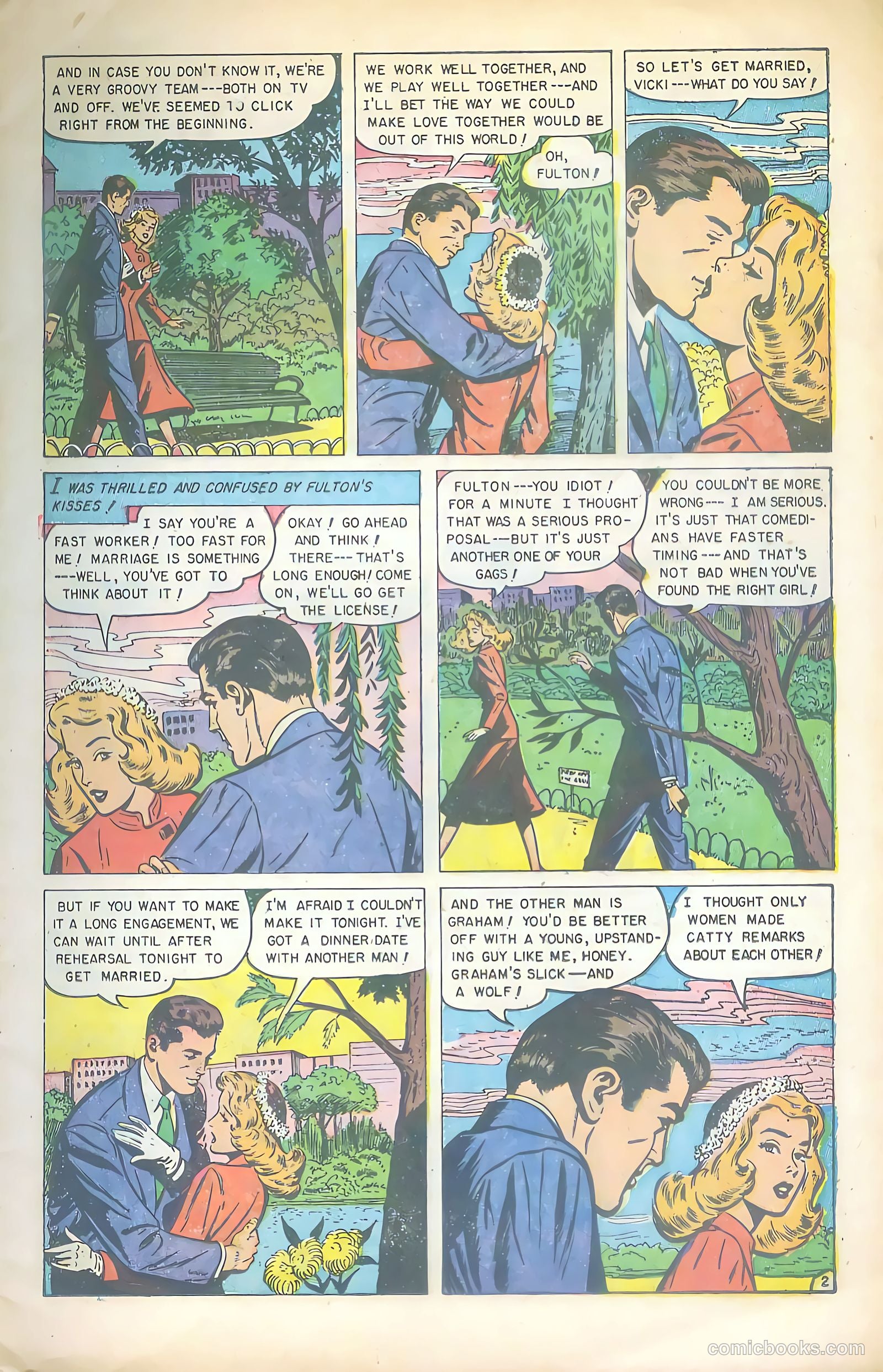 Glamorous Romances #71 (1953) — page 11 of 36