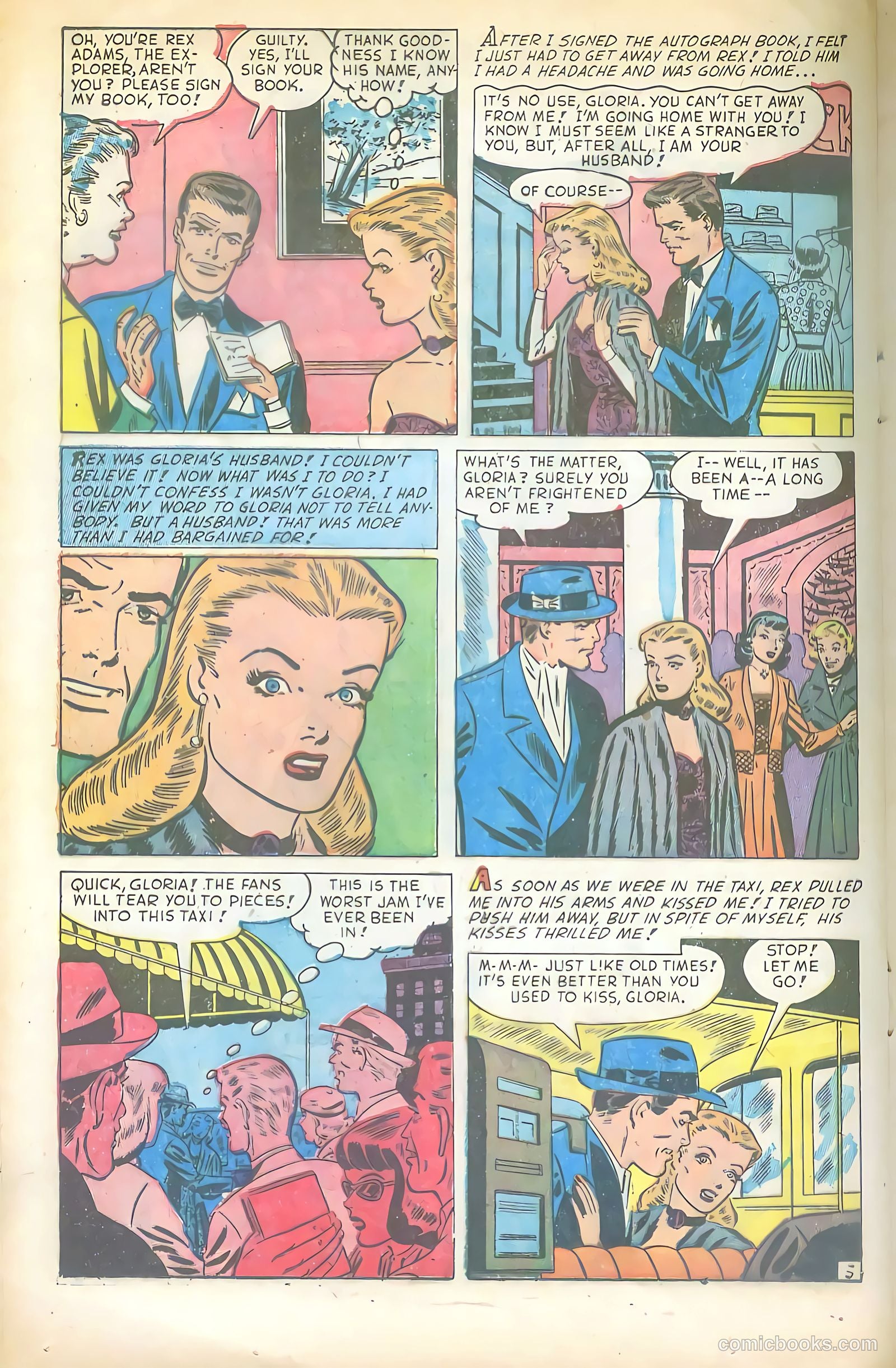 Glamorous Romances #71 (1953) — page 20 of 36