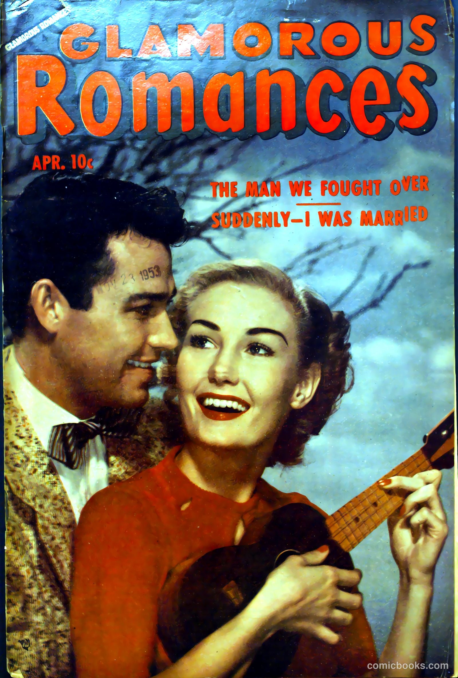 Glamorous Romances #74 cover