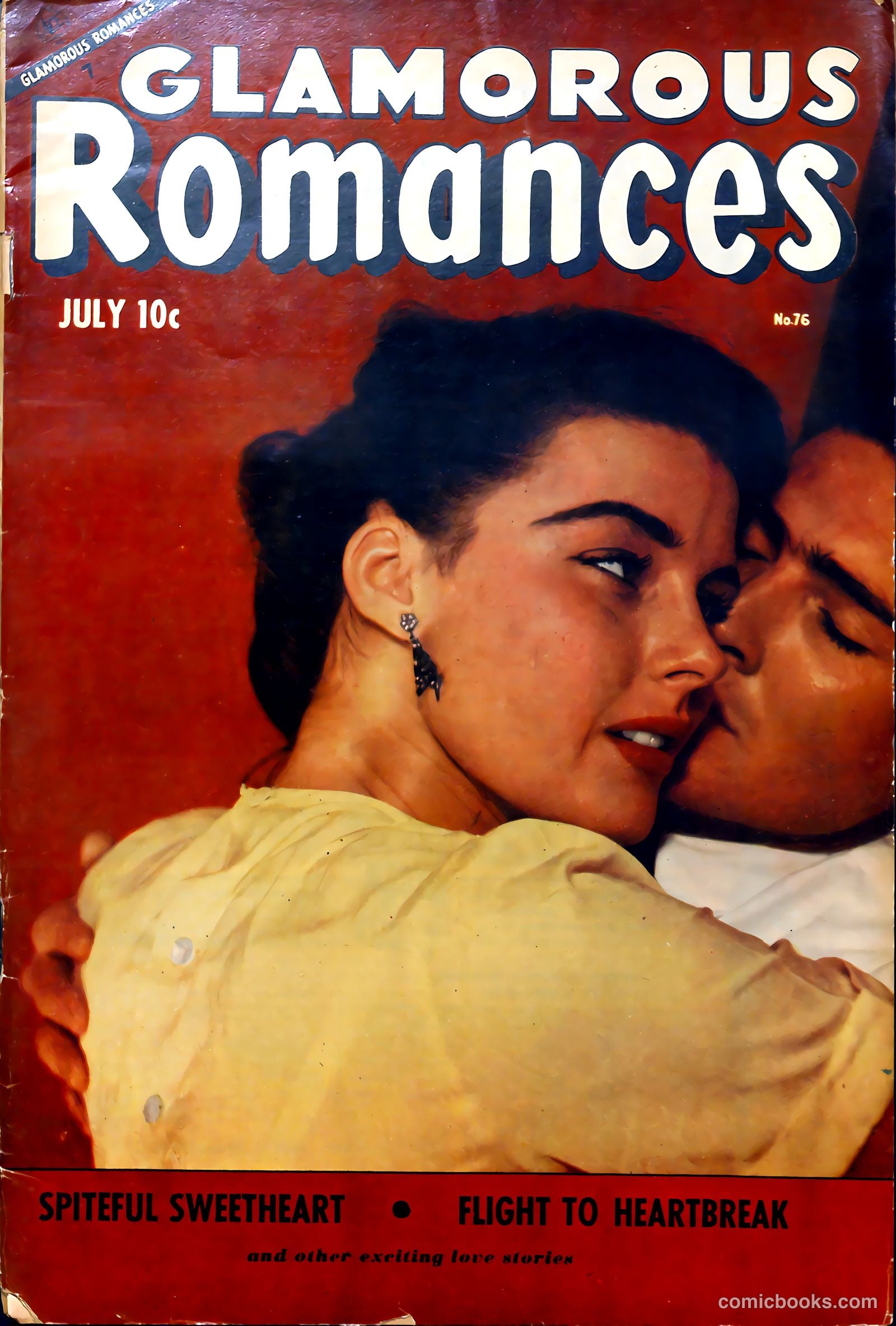 Glamorous Romances #76 cover