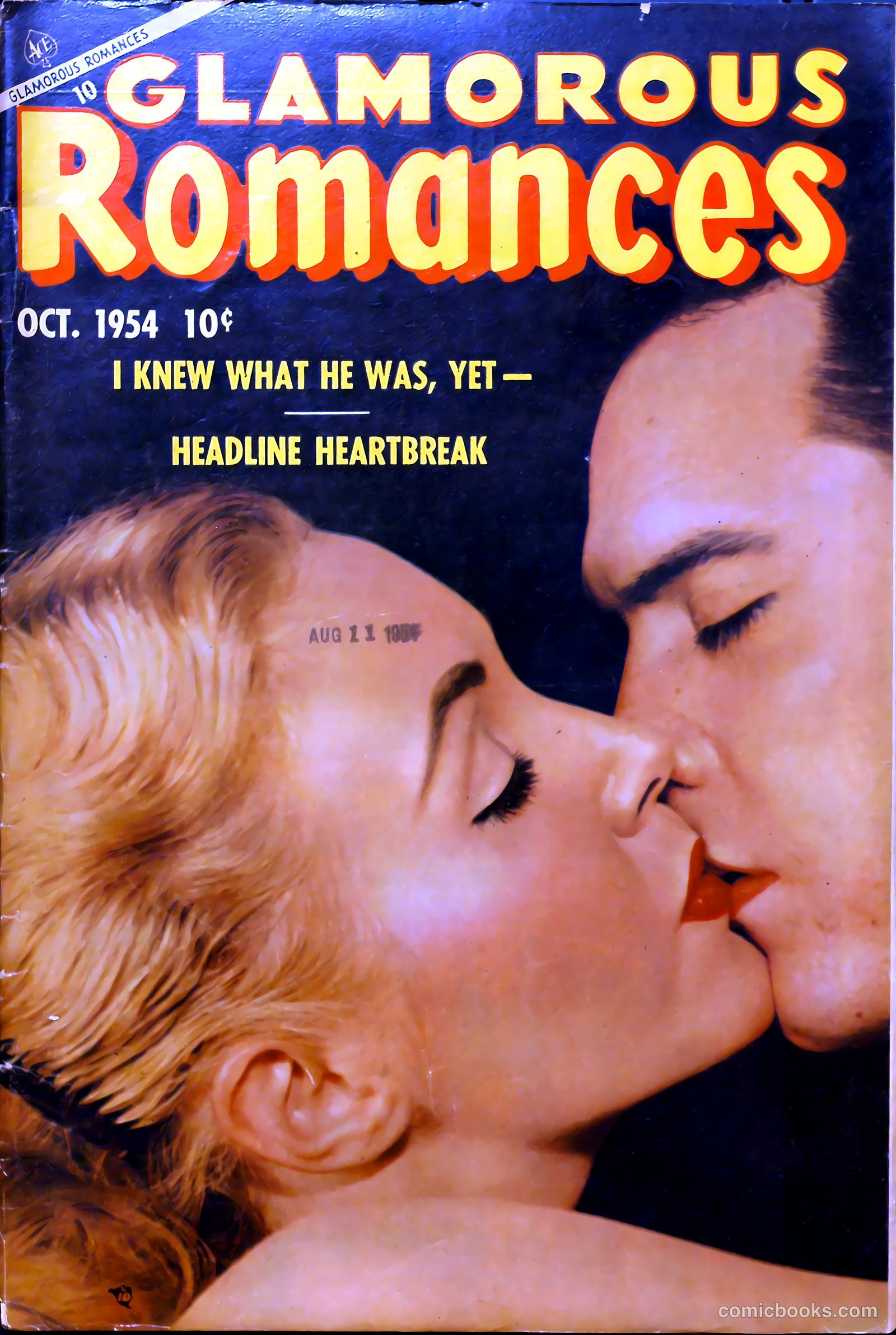 Glamorous Romances #78 cover