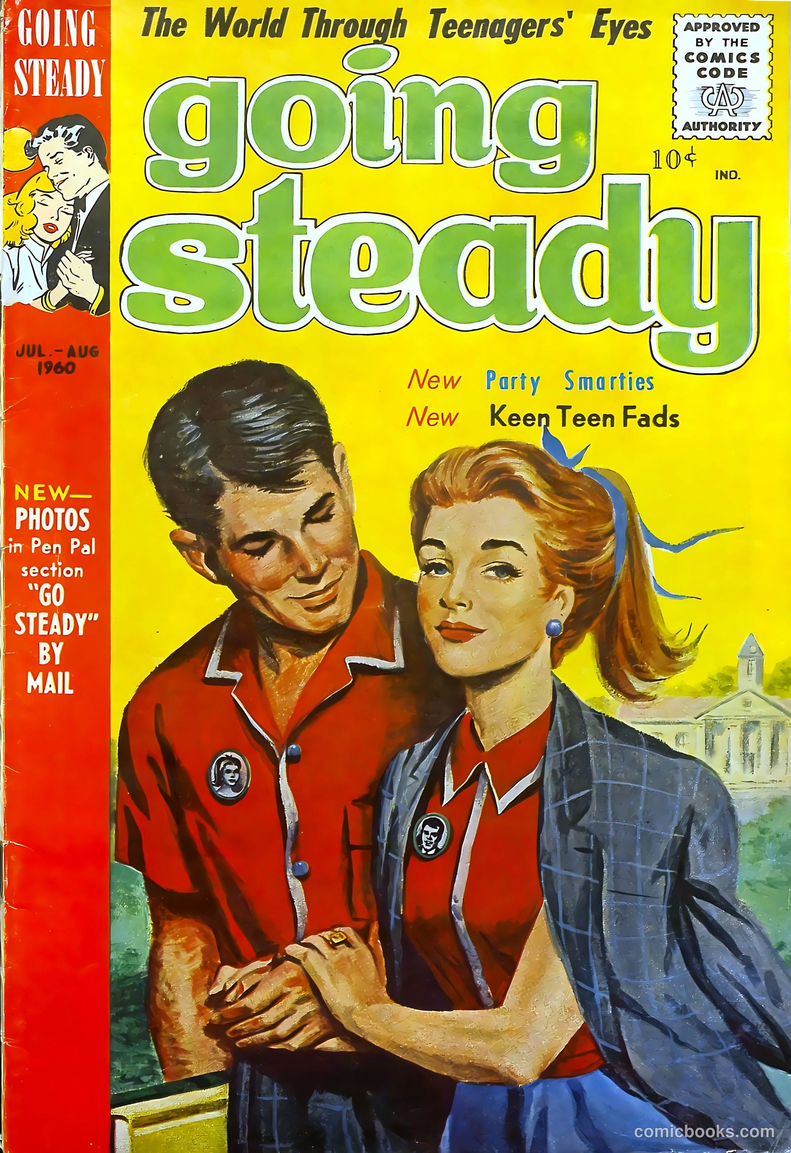Going Steady #6 cover