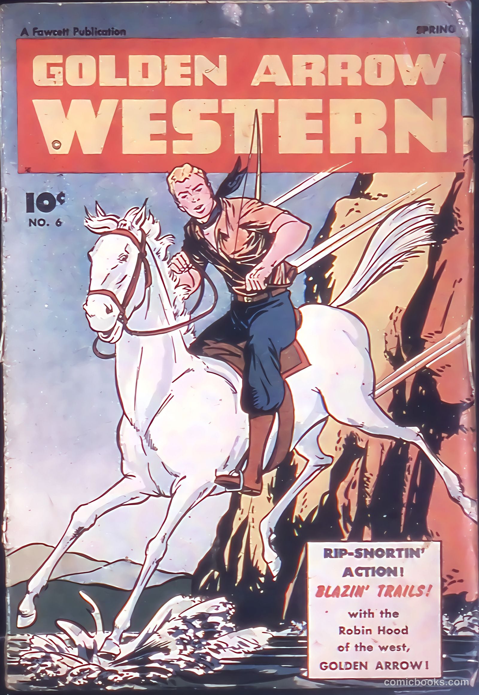 Golden Arrow Western #6 (1947) — page 1