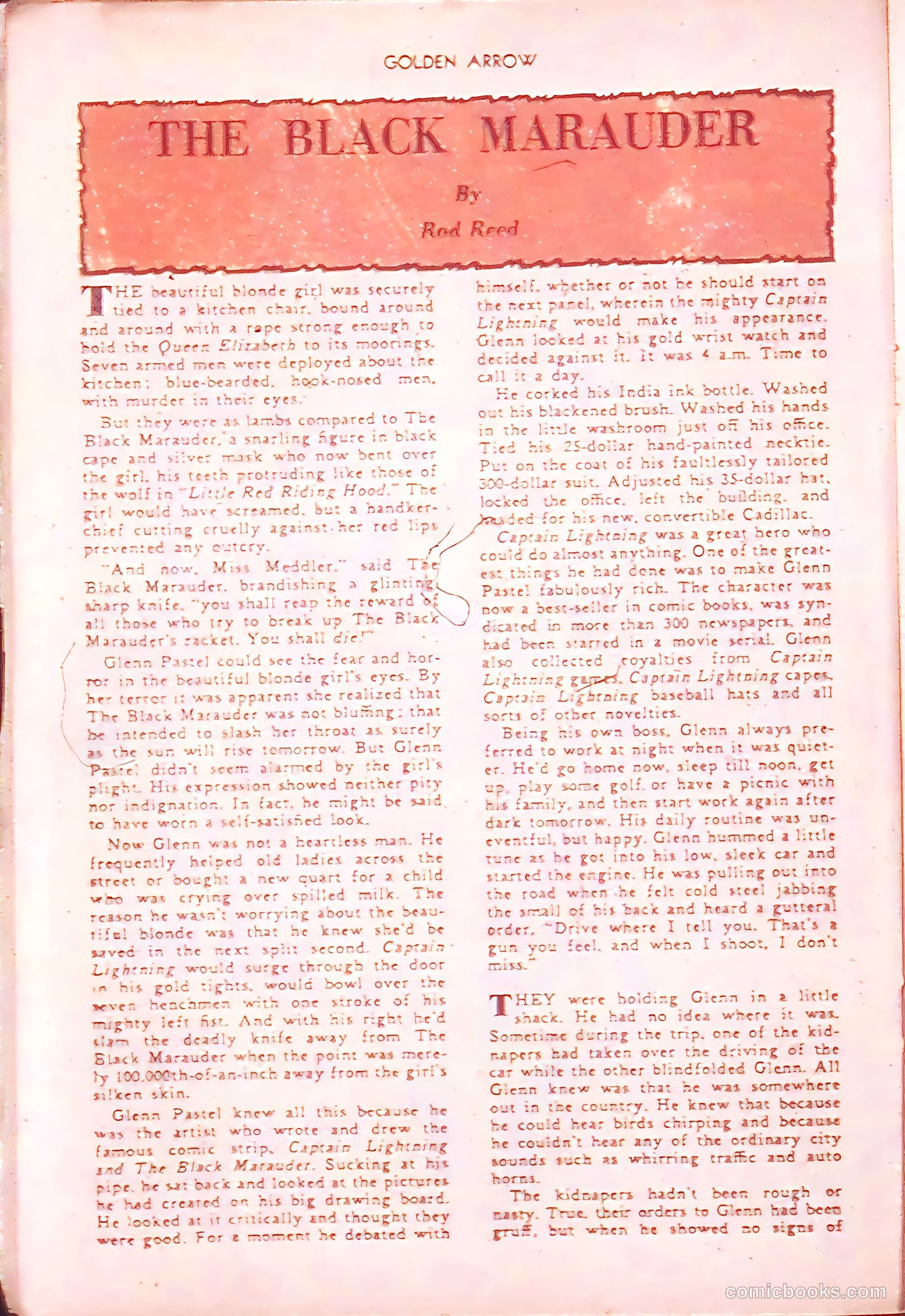 Golden Arrow Western #6 (1947) — page 16