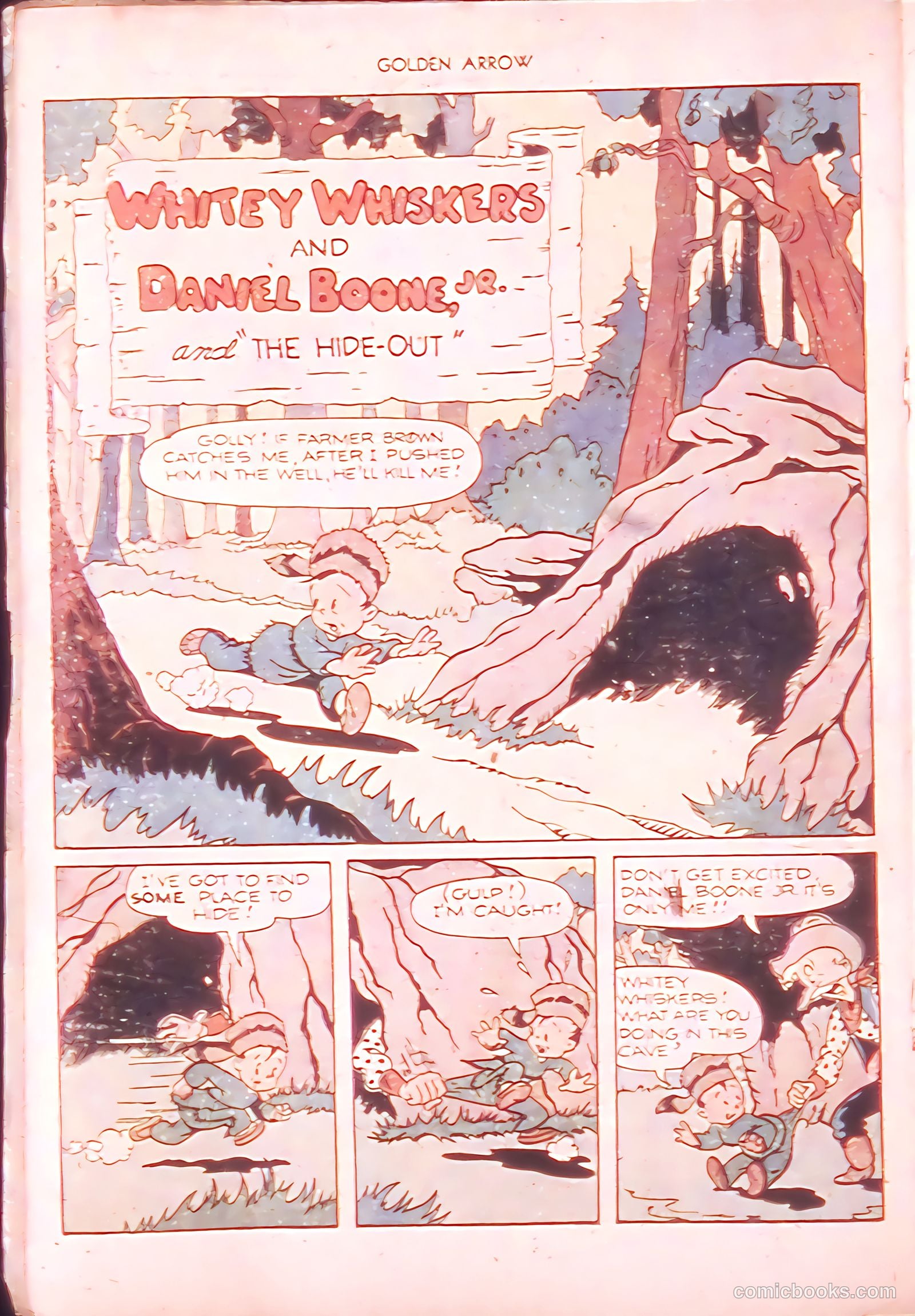 Golden Arrow Western #6 (1947) — page 18