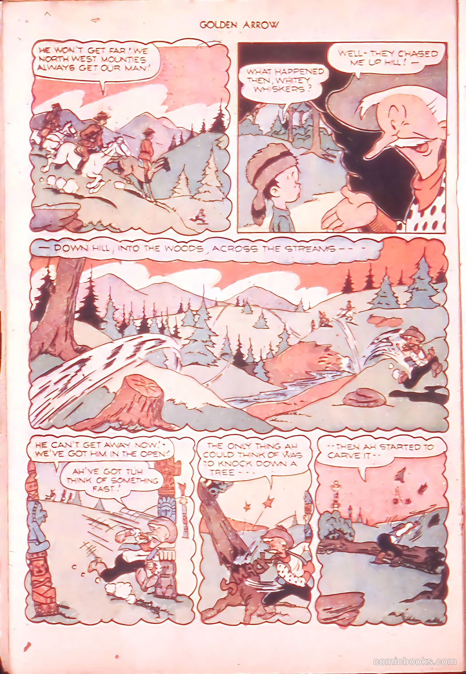Golden Arrow Western #6 (1947) — page 20