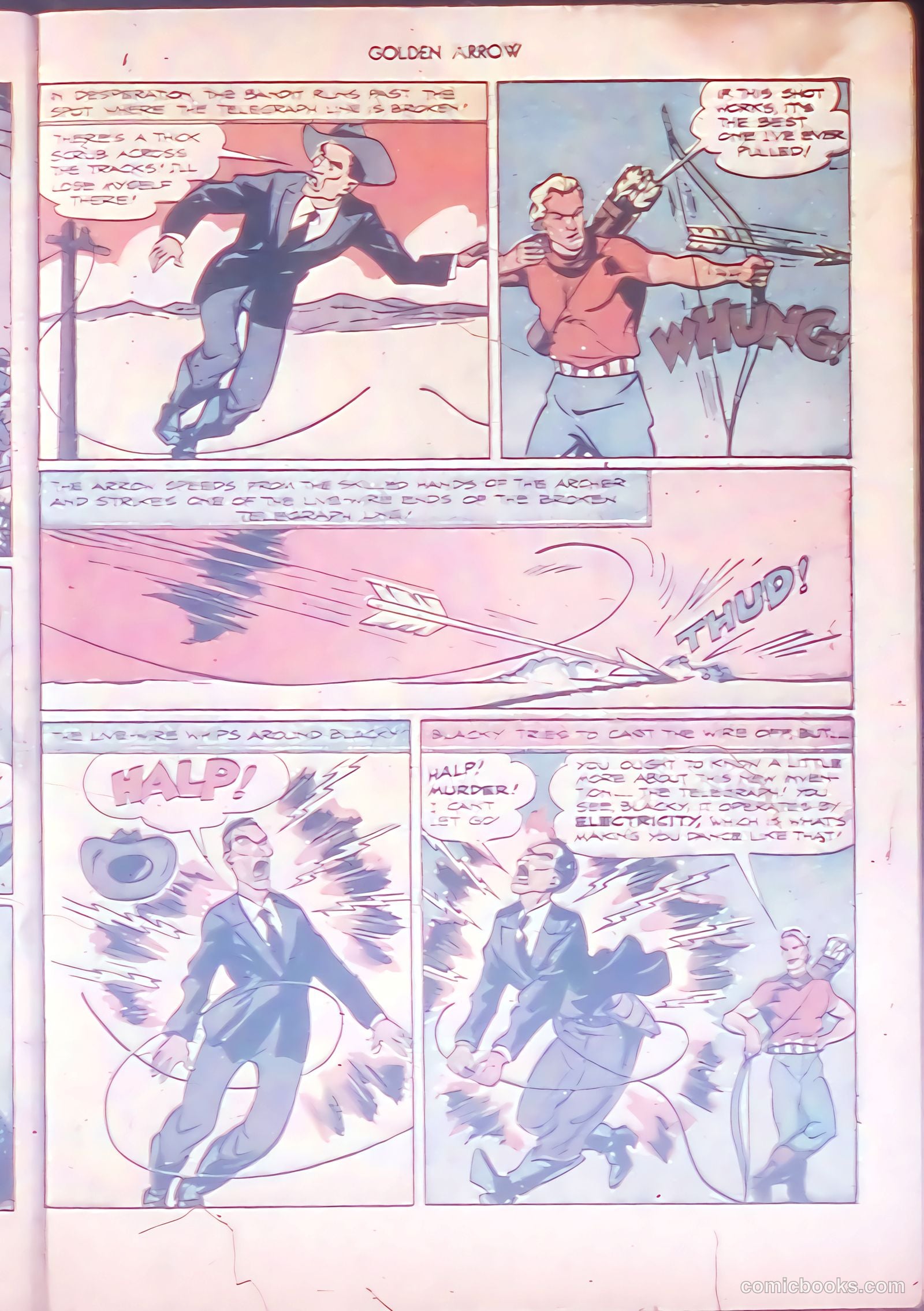 Golden Arrow Western #6 (1947) — page 33