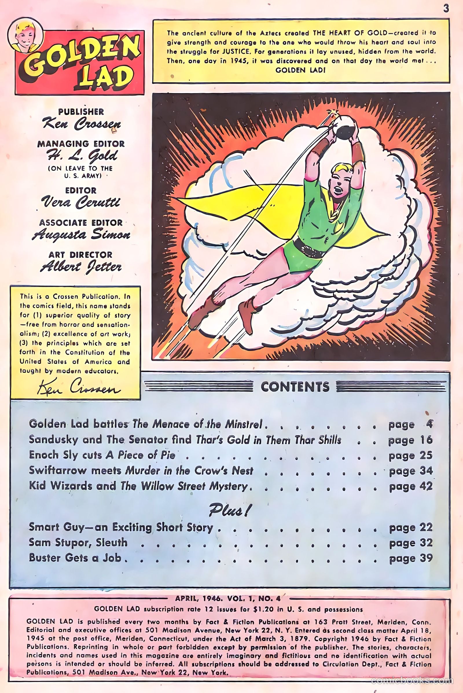Golden Lad #4 (1946) — page 2 of 49