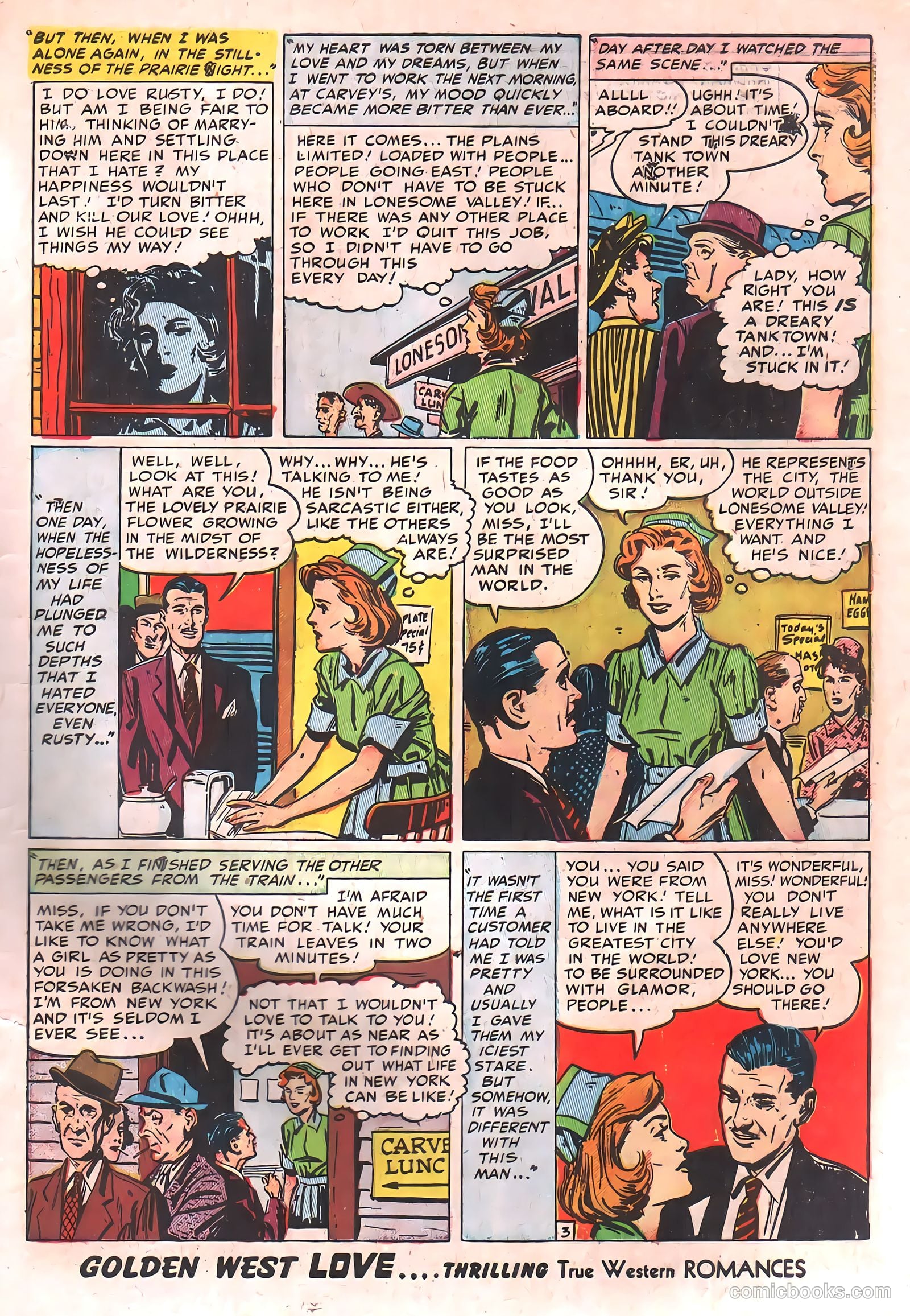 Golden West Love #1 (1949) — page 5 of 52