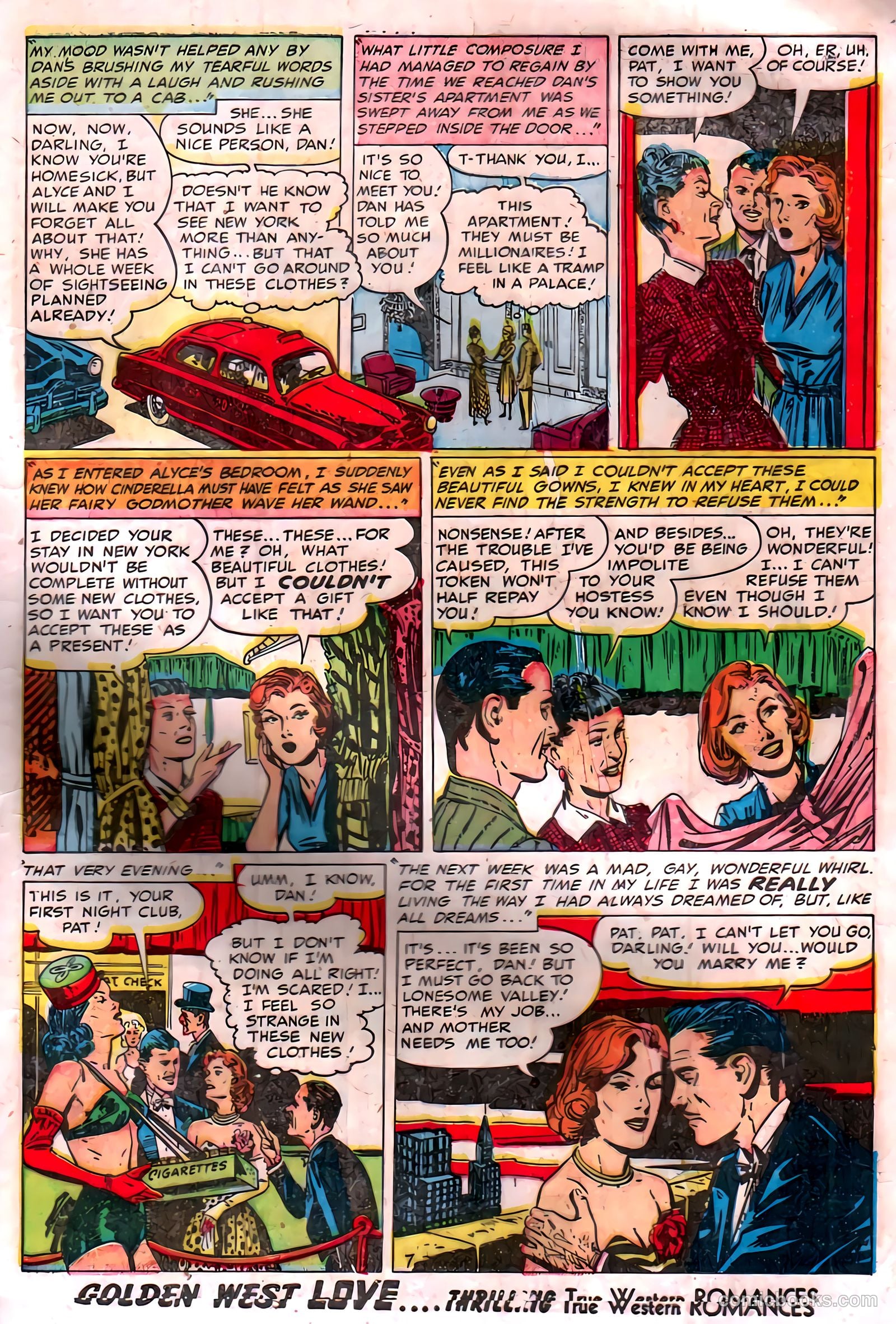 Golden West Love #1 (1949) — page 9 of 52