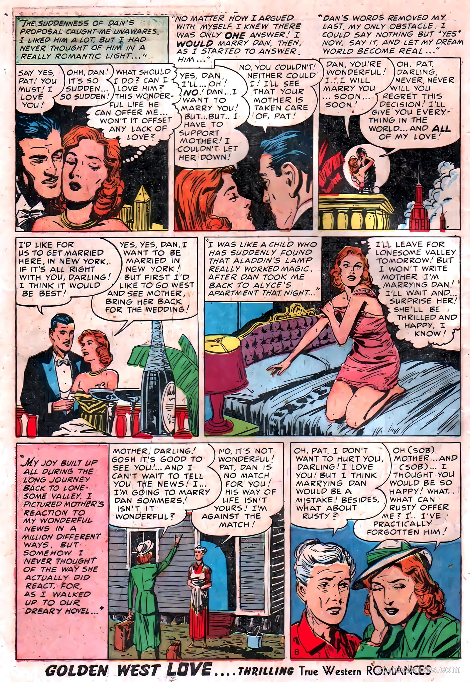Golden West Love #1 (1949) — page 10 of 52
