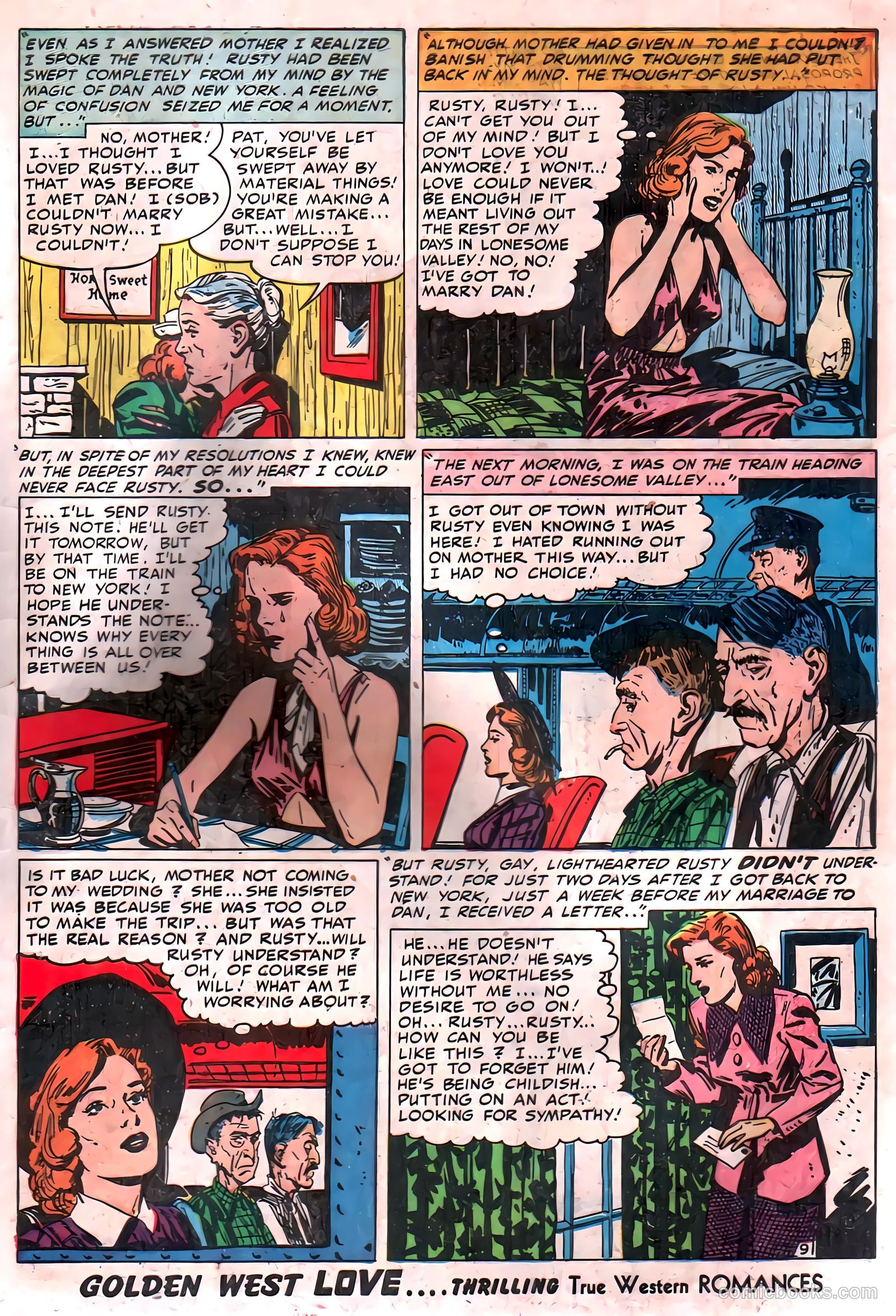 Golden West Love #1 (1949) — page 11 of 52