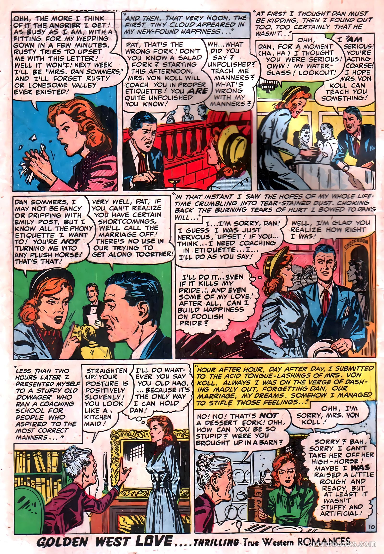Golden West Love #1 (1949) — page 12 of 52