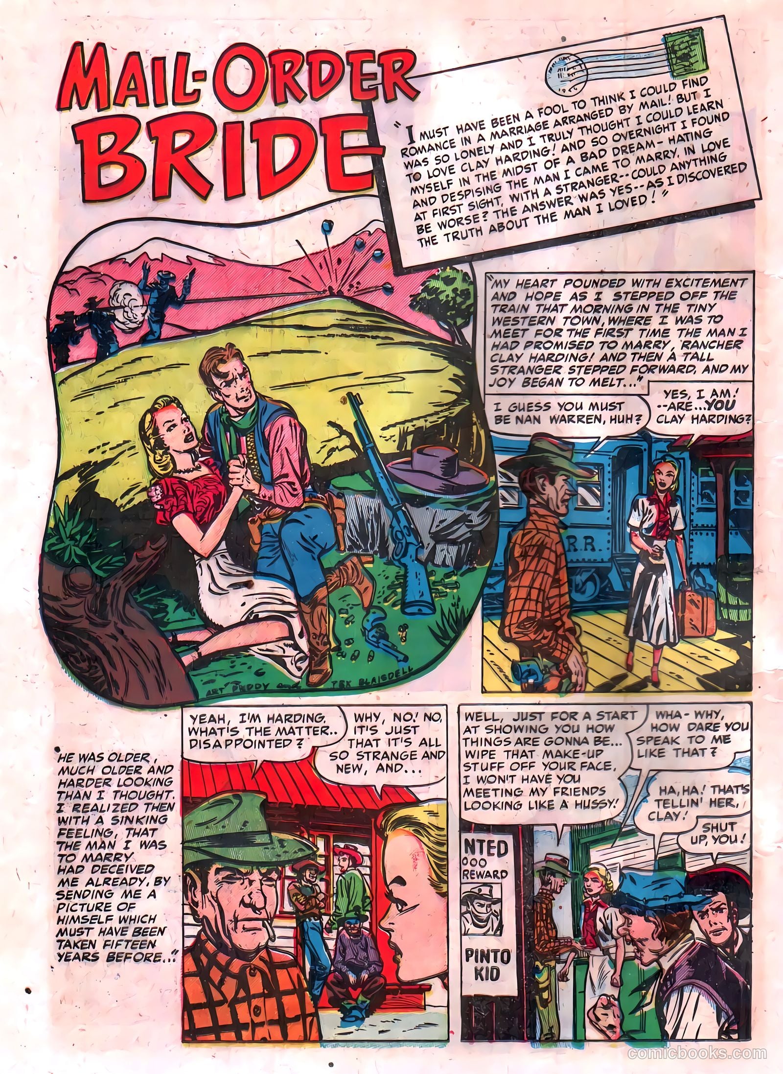Golden West Love #1 (1949) — page 16 of 52
