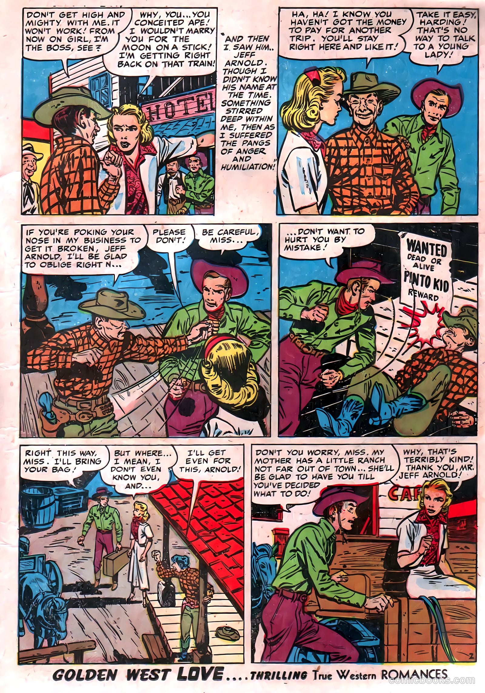 Golden West Love #1 (1949) — page 17 of 52