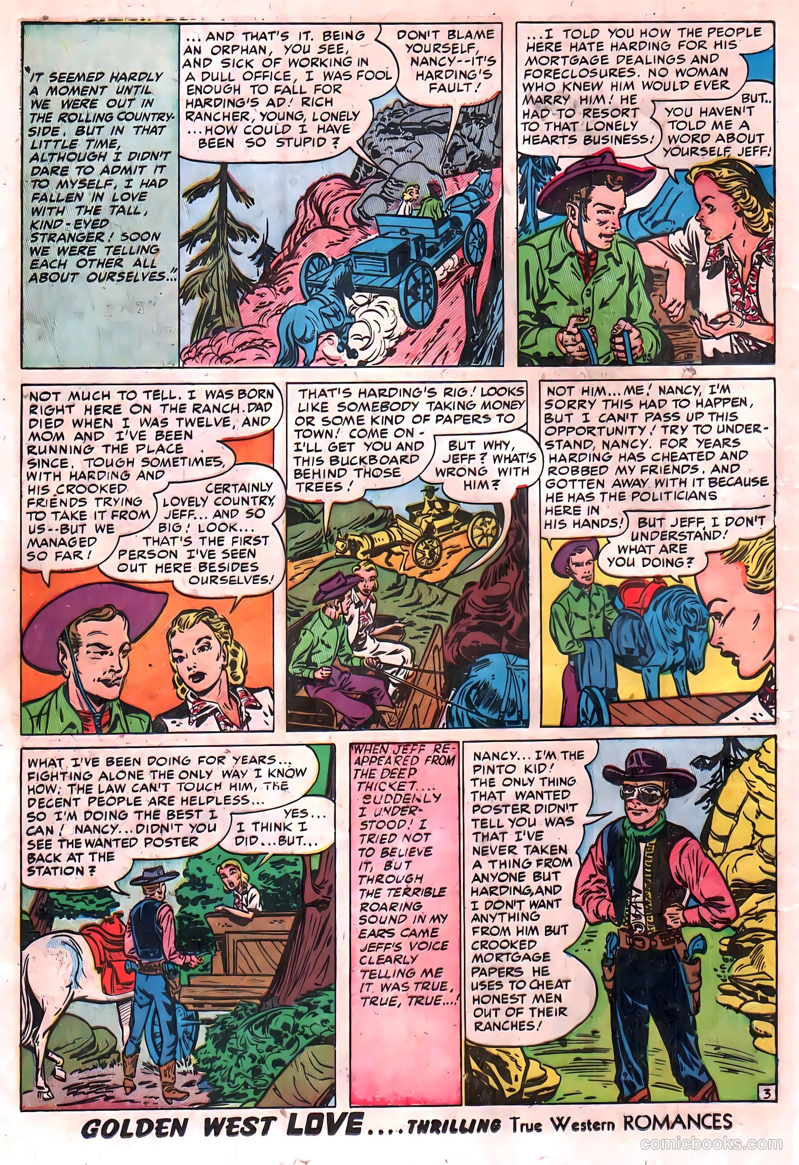Golden West Love #1 (1949) — page 18 of 52