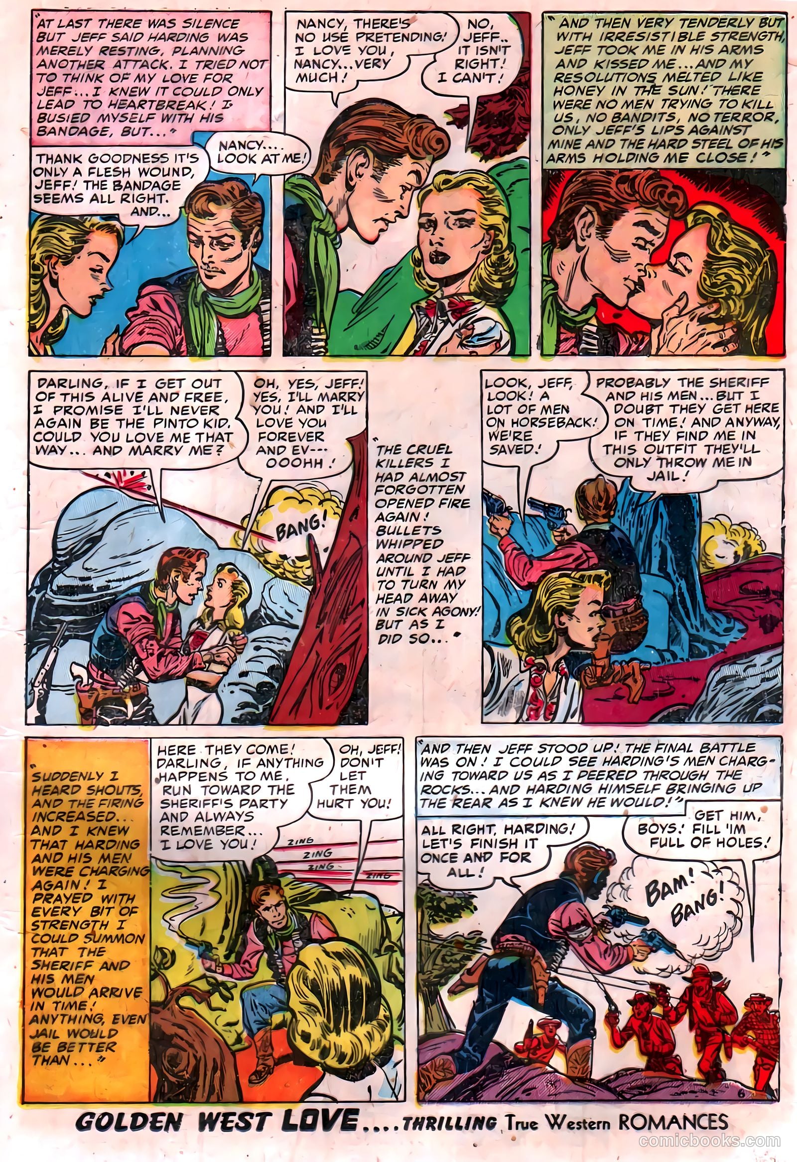 Golden West Love #1 (1949) — page 21 of 52