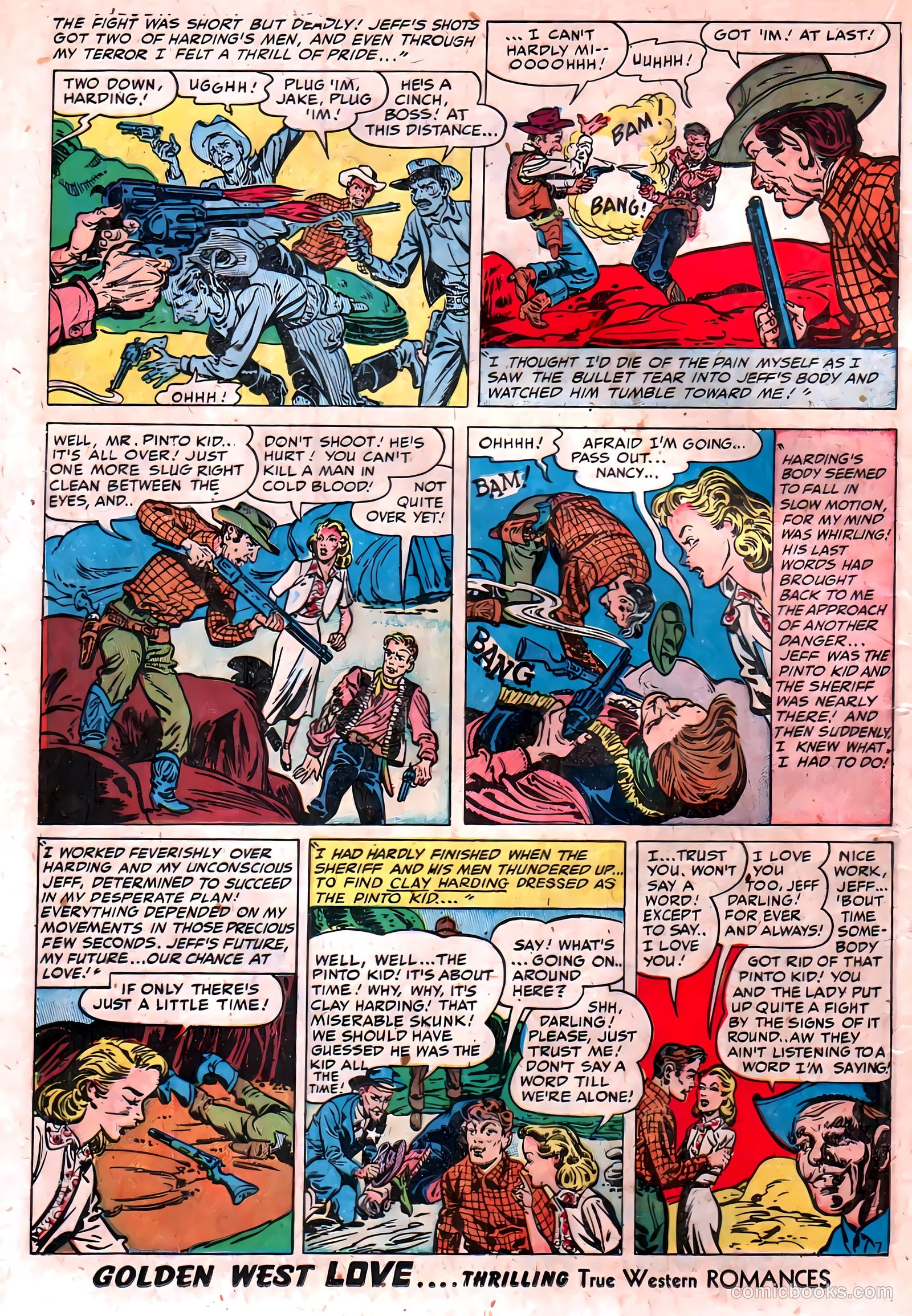 Golden West Love #1 (1949) — page 22 of 52