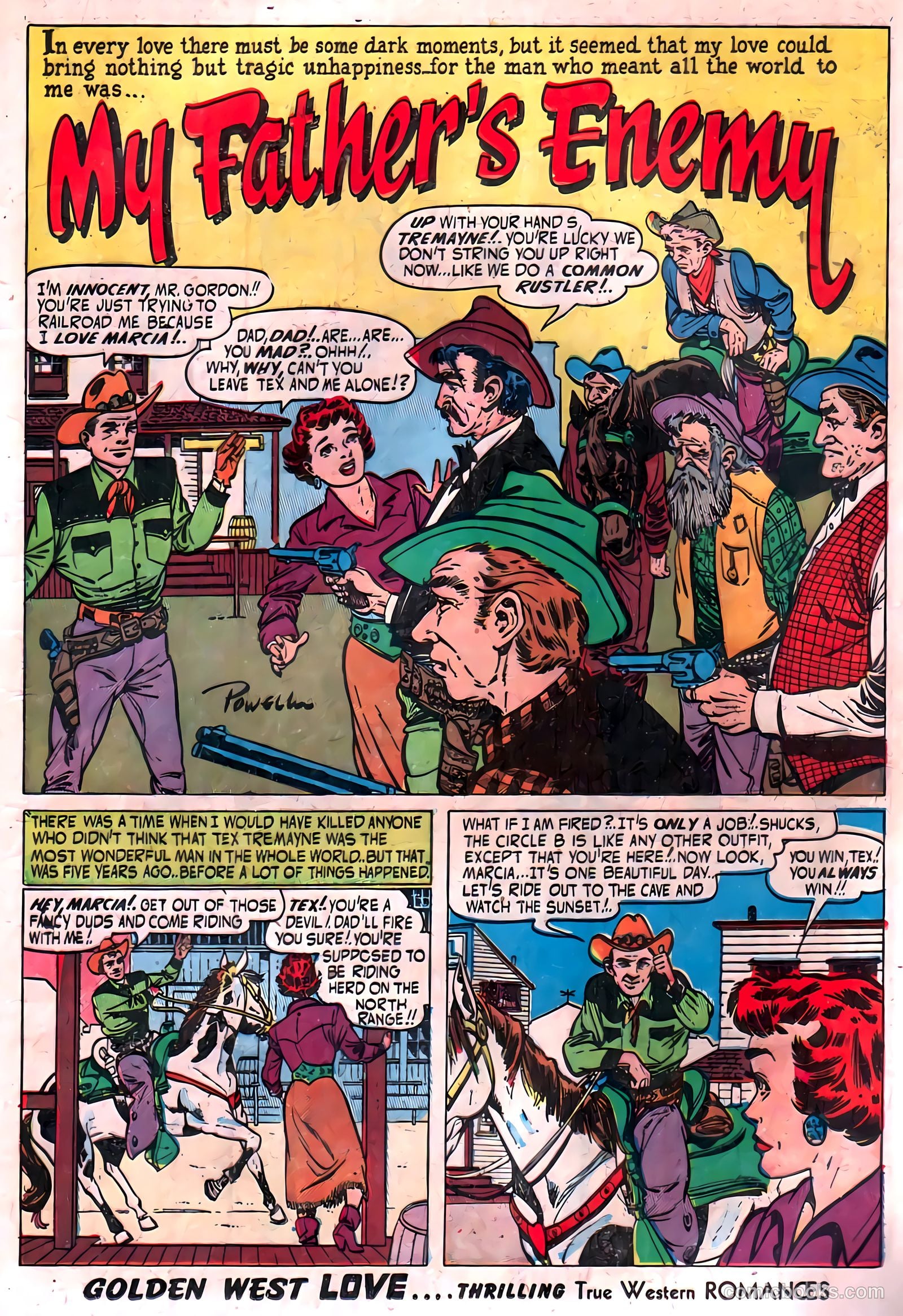 Golden West Love #1 (1949) — page 23 of 52