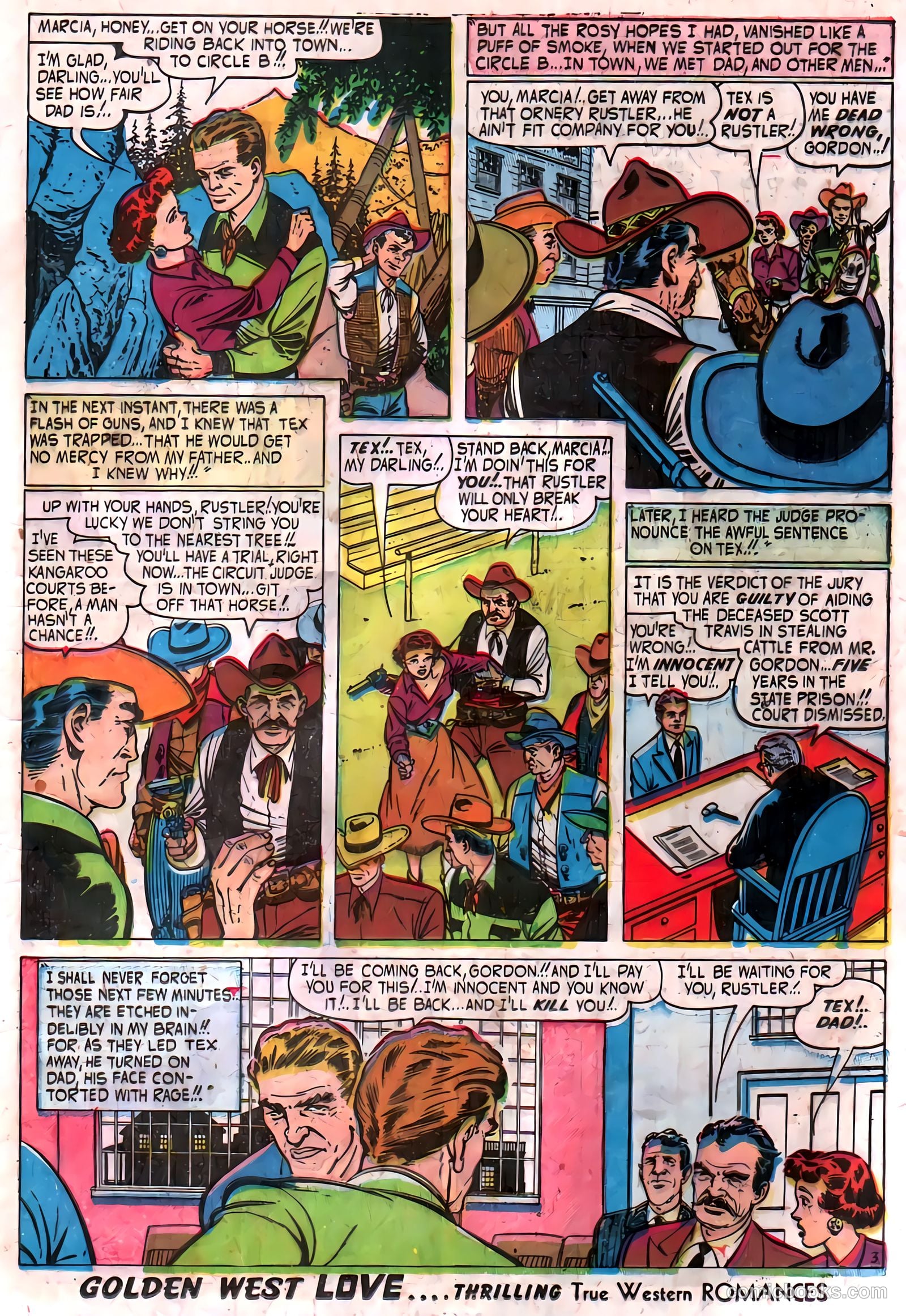 Golden West Love #1 (1949) — page 25 of 52
