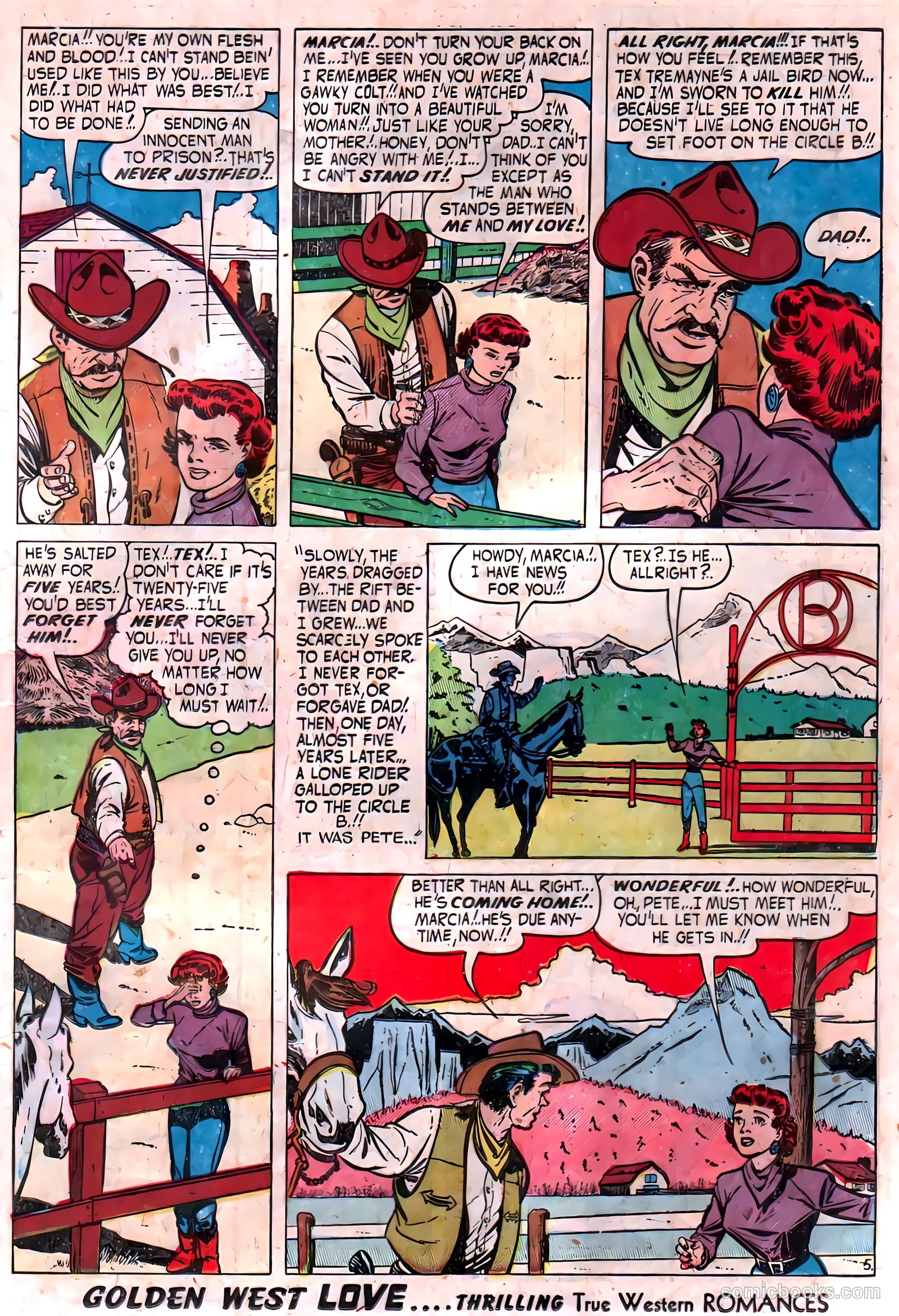 Golden West Love #1 (1949) — page 27 of 52